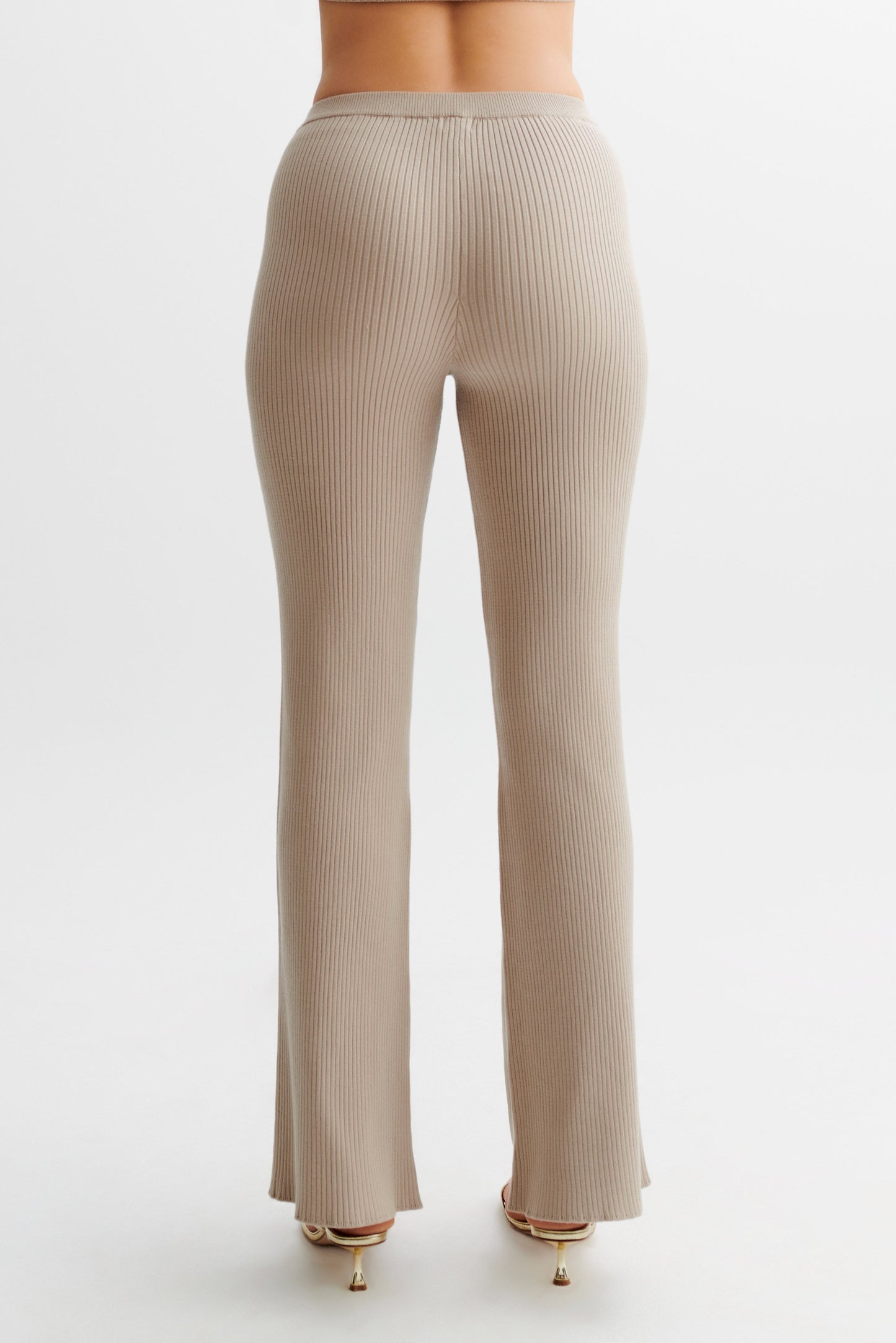 ROF Calypso Örgü Pantolon - Tawny Gri
