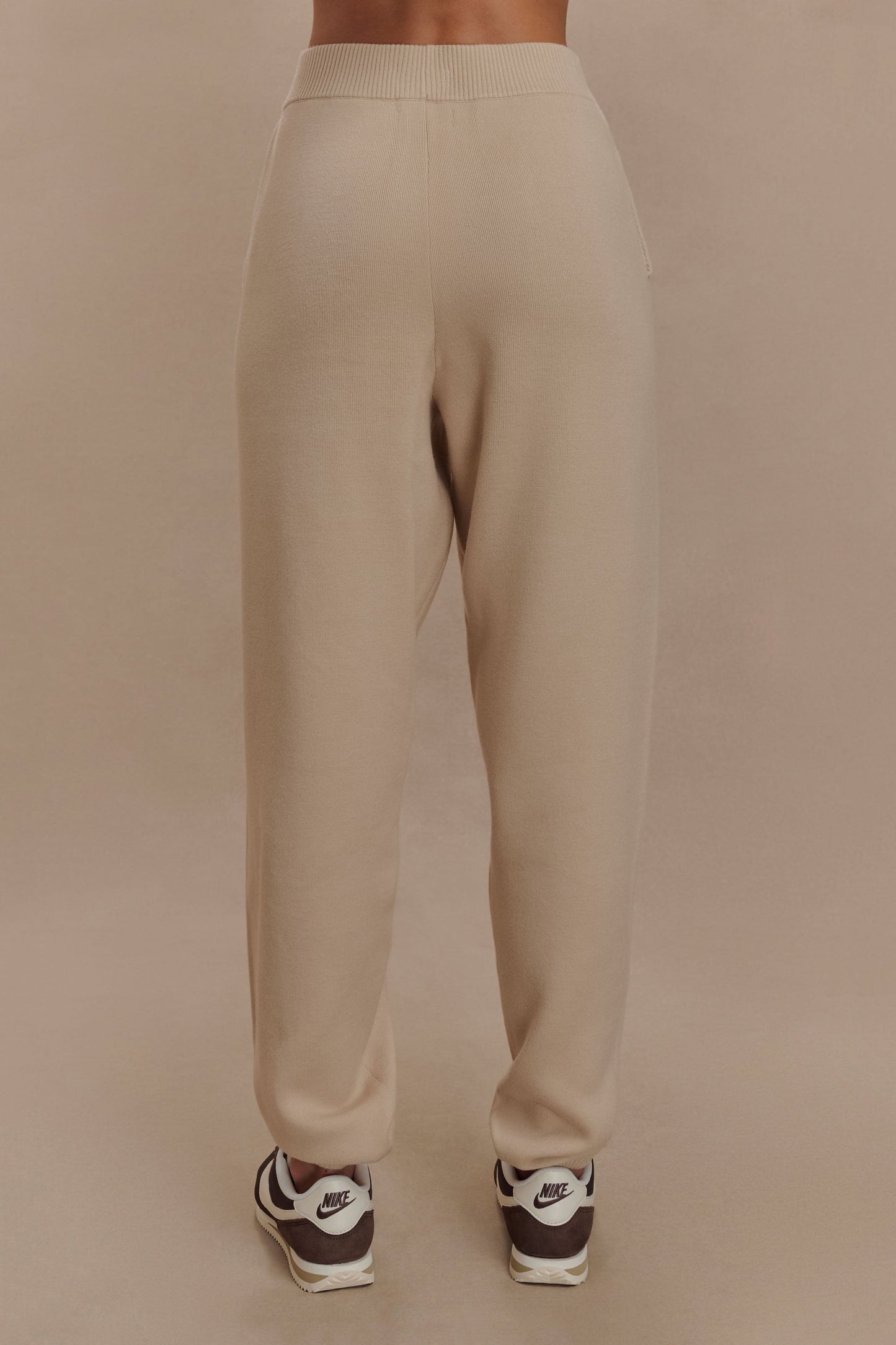 ROF Sami Örgü Jogger - Camel