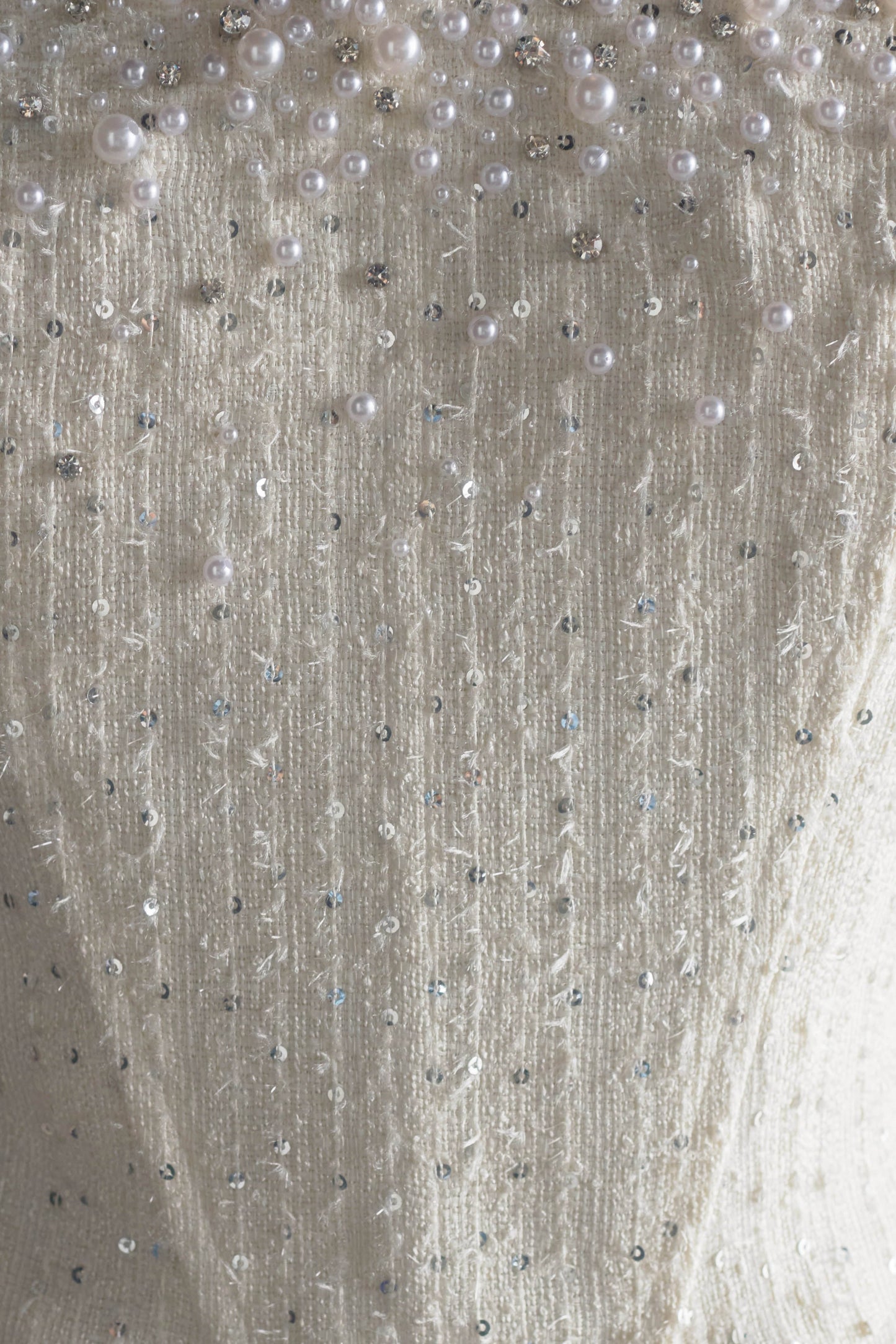 ROF Lorrie Tüvit Korse Mini Elbise - Beyaz