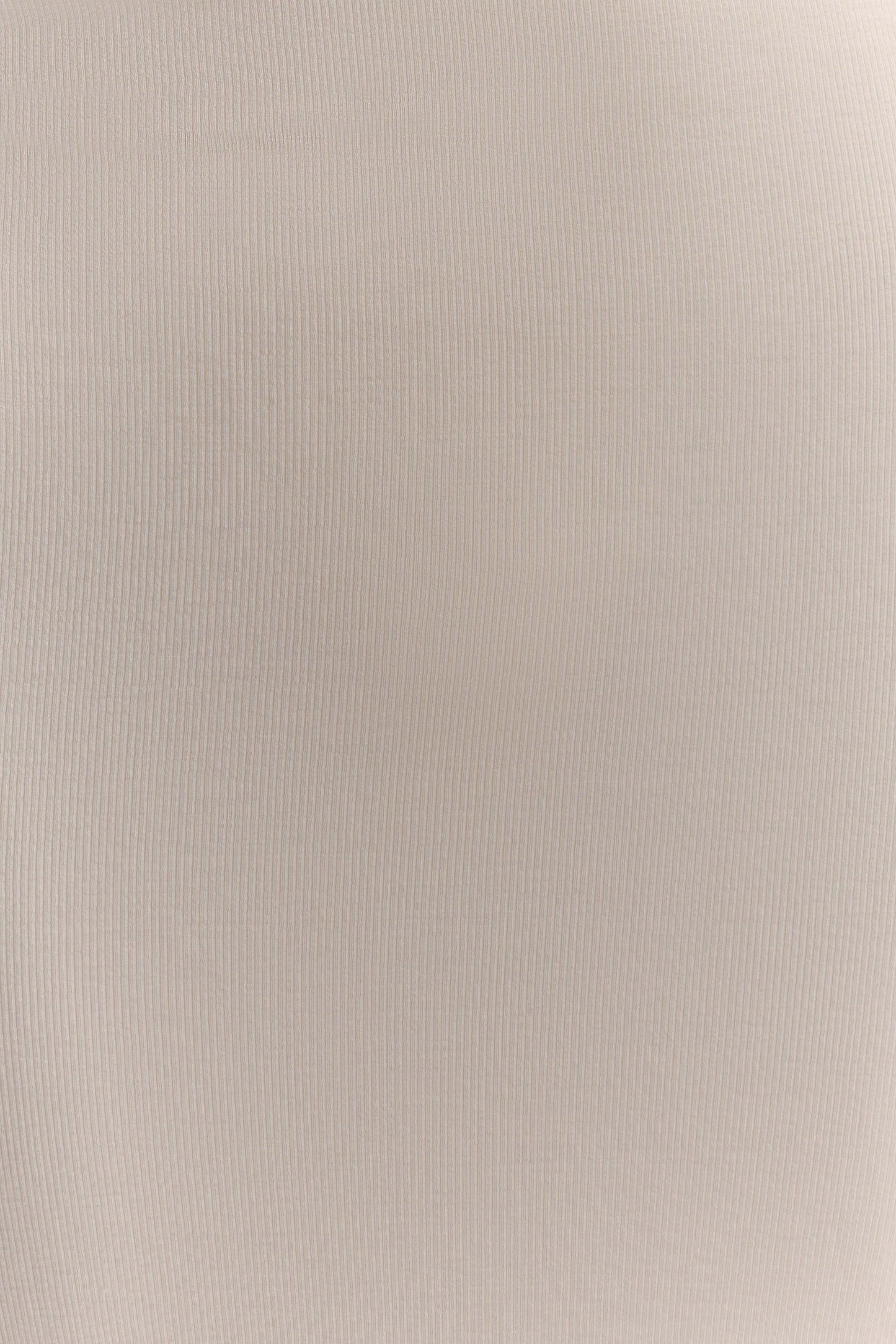 ROF Anastasia Tek Omuz Modal Midi Elbise - Fildişi