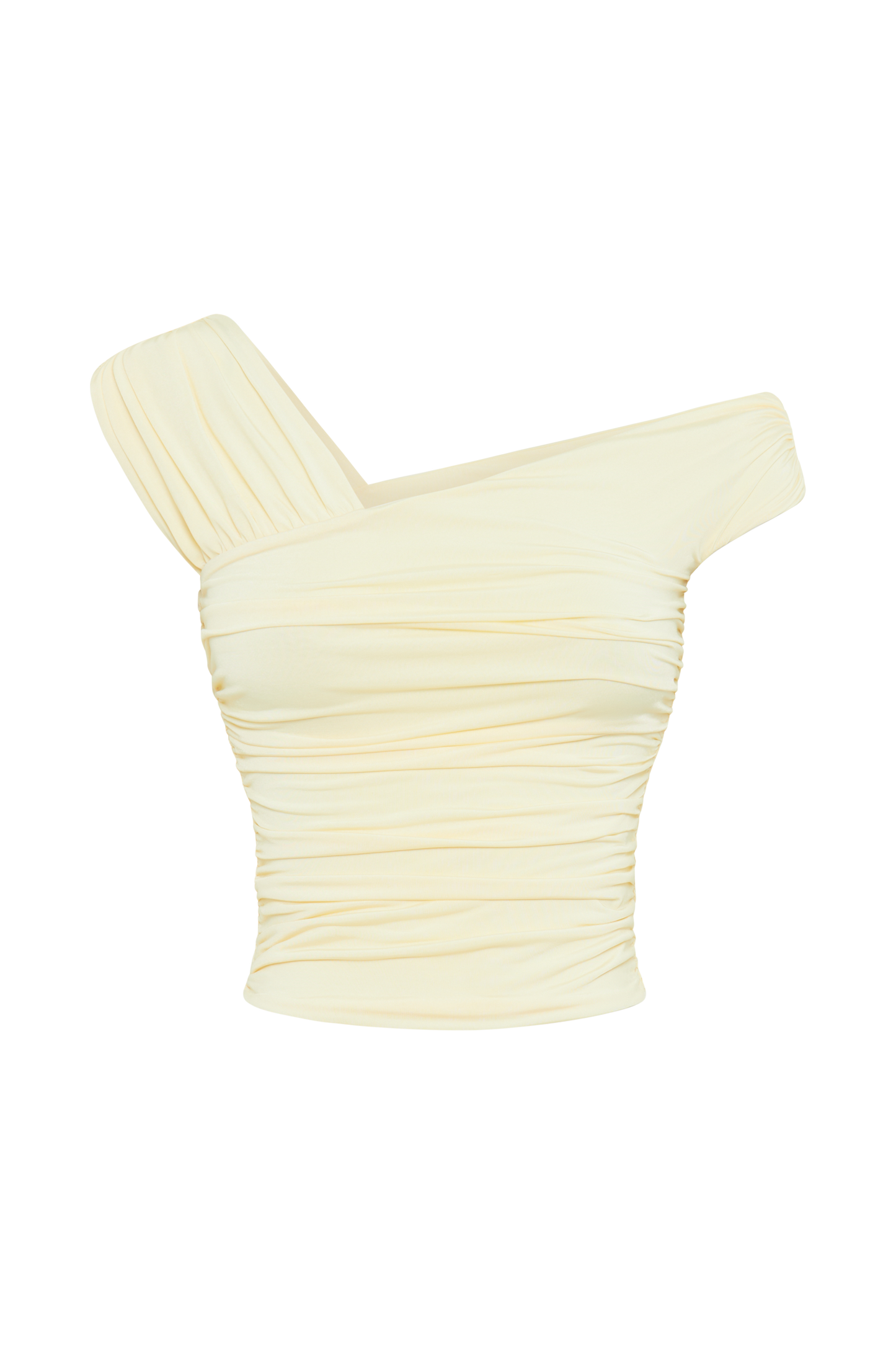 ROF Nicki Cut Out Kolsuz Üst - Limon Şerbeti
