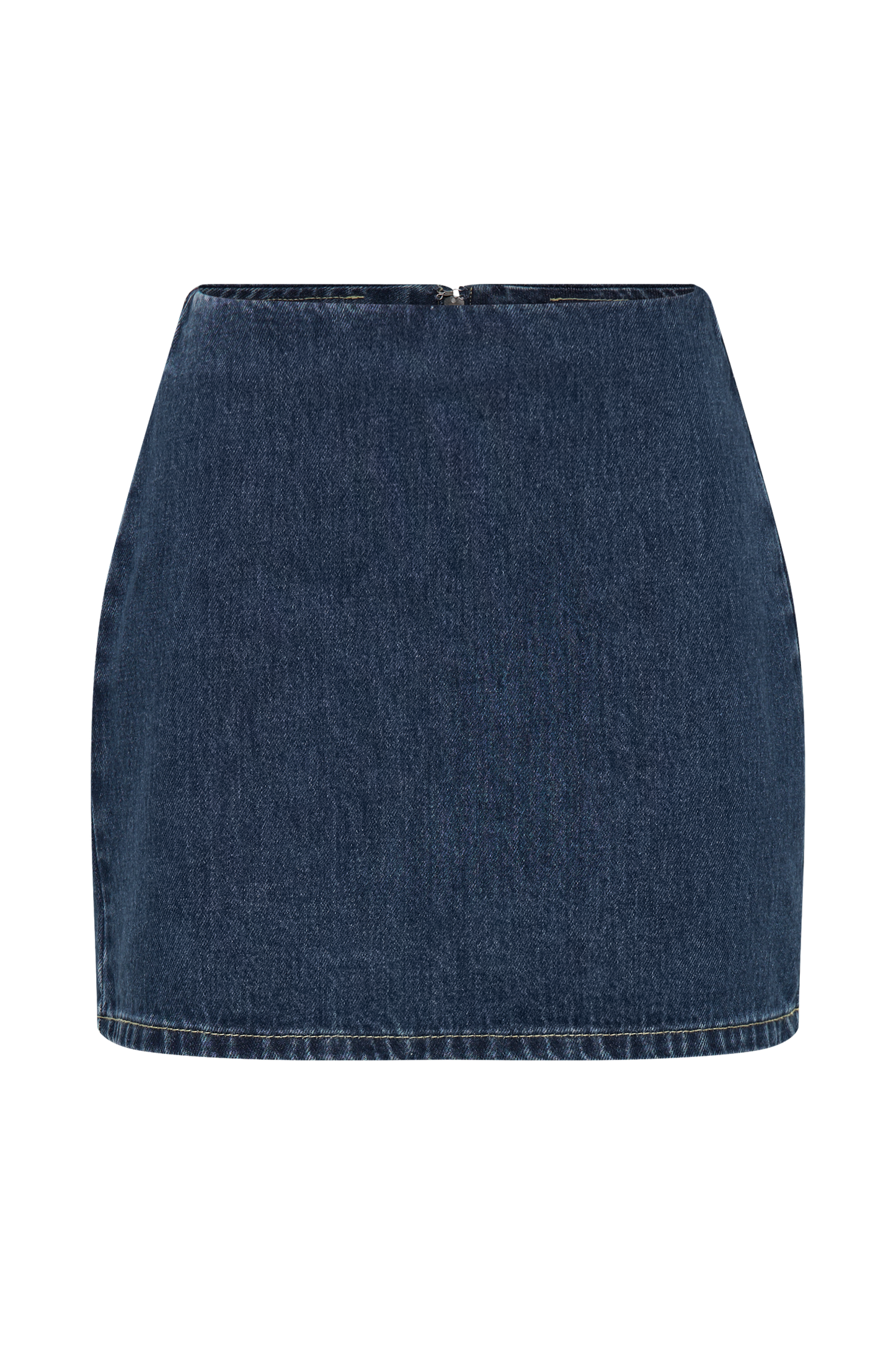 ROF Ellie Denim Mini Etek - Koyu Mavi