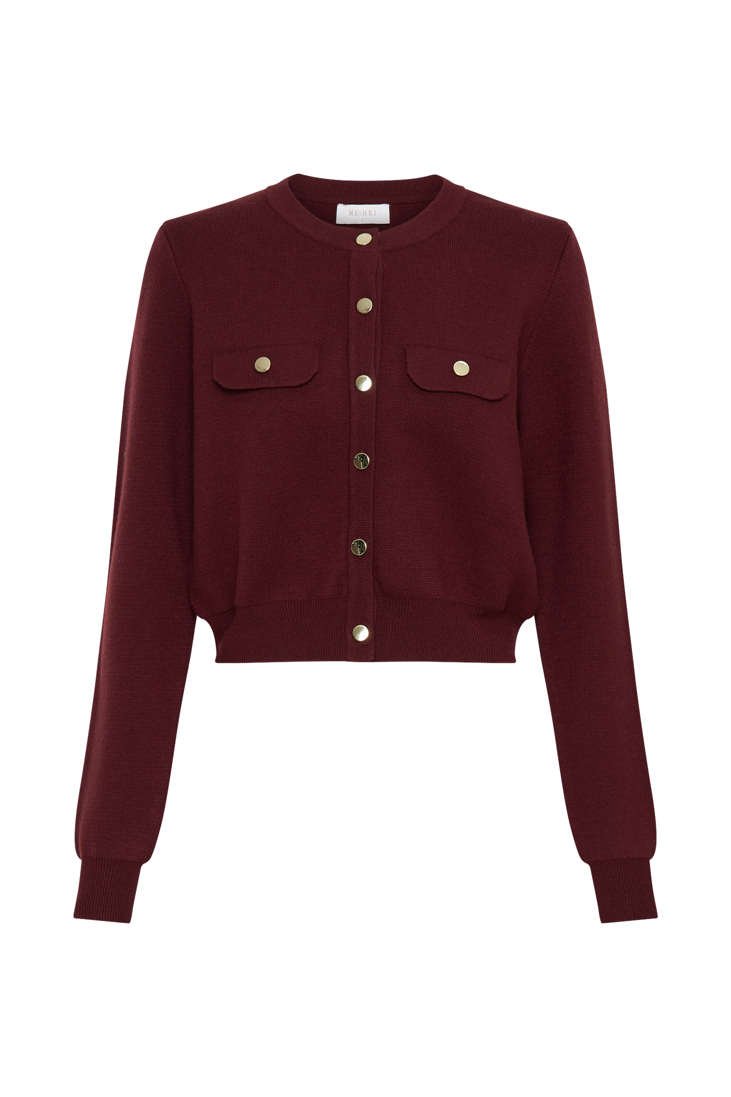 ROF Tabitha Örgü Hırka - Merlot