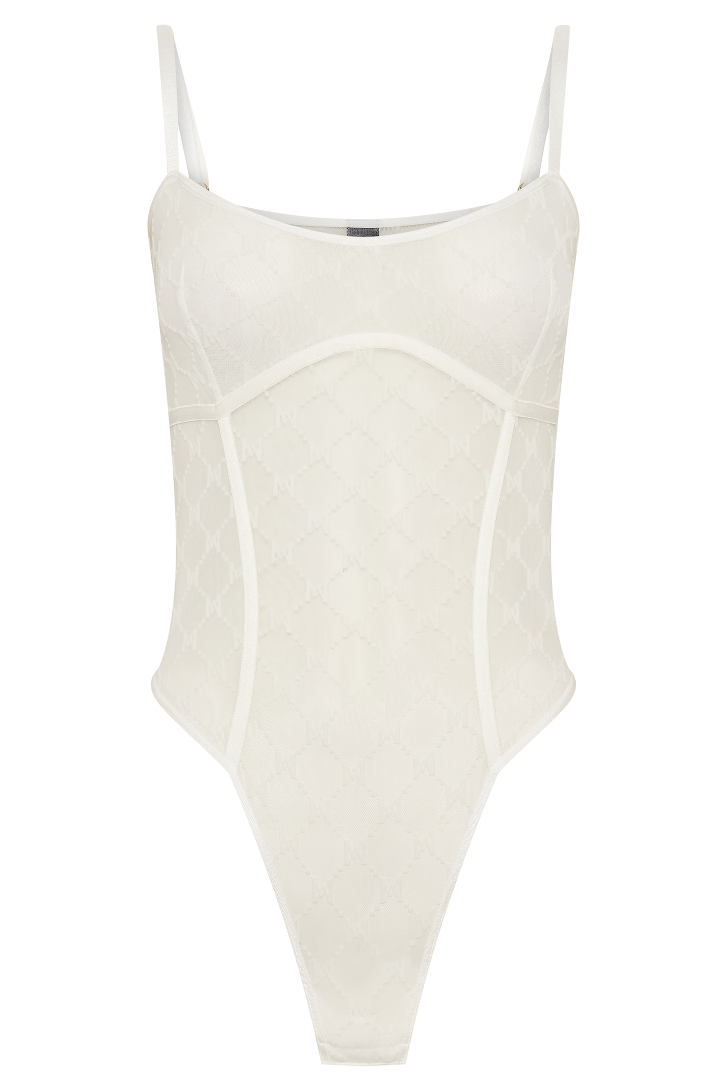 ROF Amelia Monogram Body - Beyaz