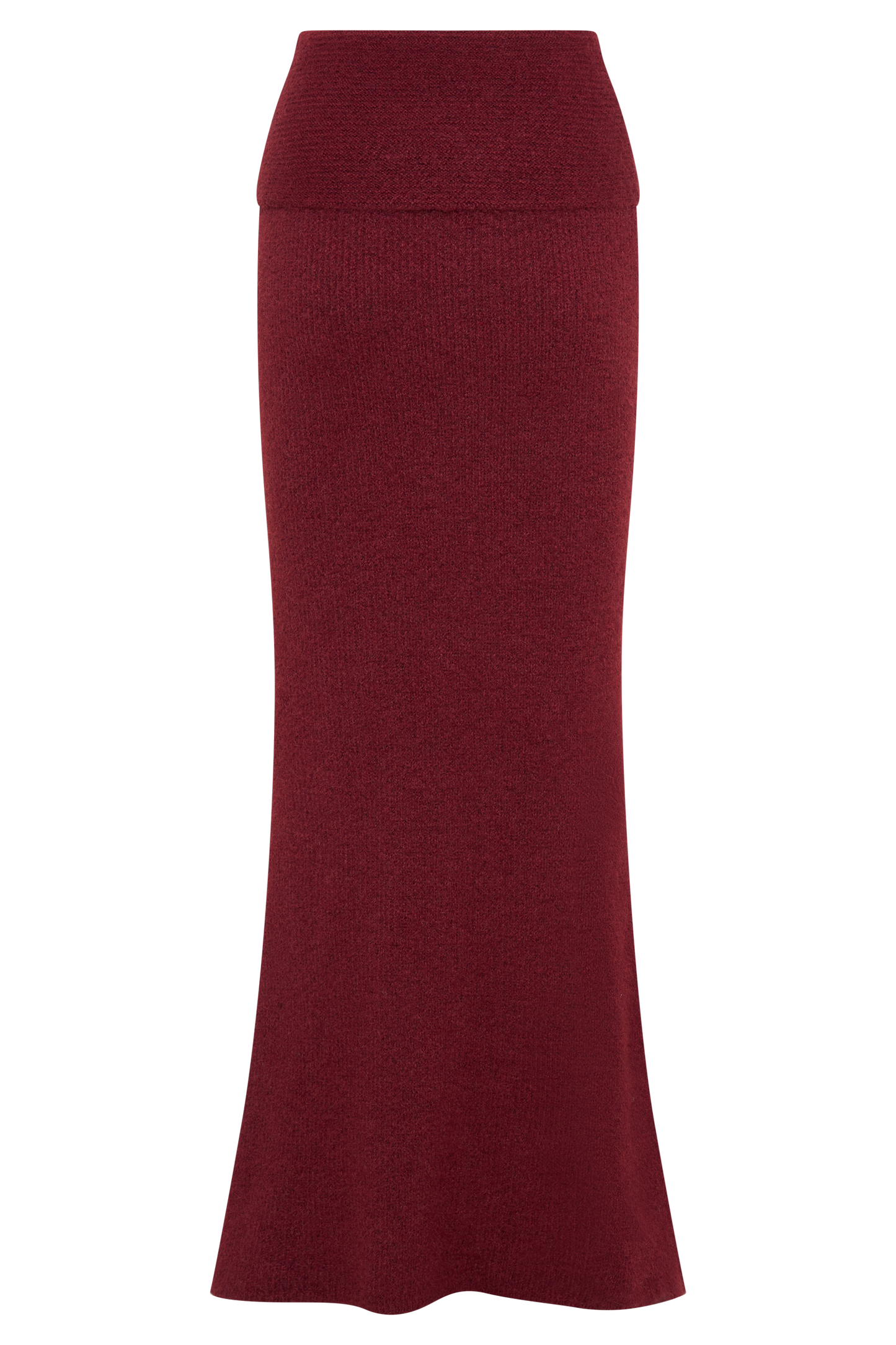 ROF Charlotte Örgü Uzun Etek - Merlot