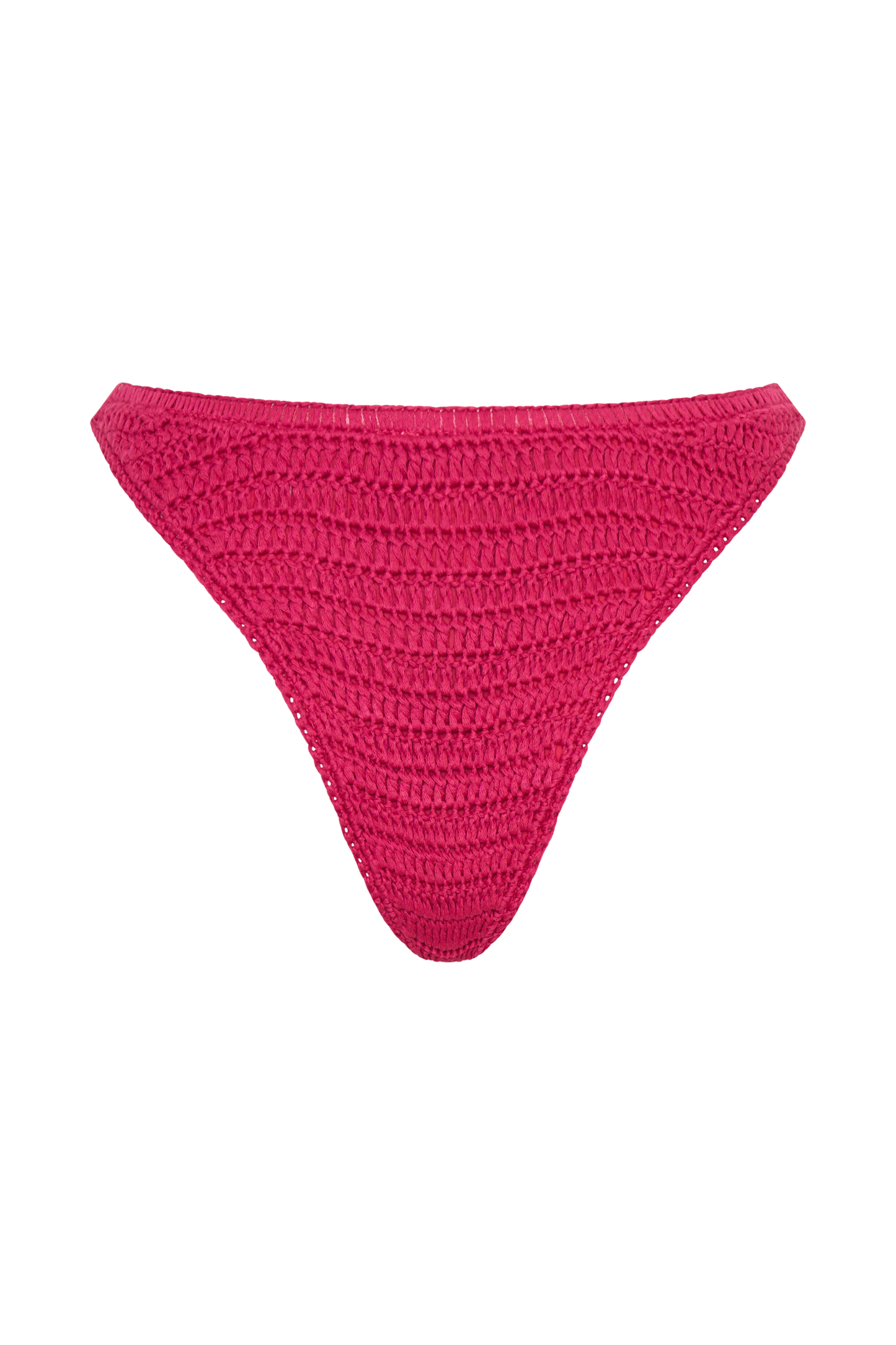 ROF Skye Çiçekli Tığ Bağlamalı Bikini Altı - Pembe Kiraz