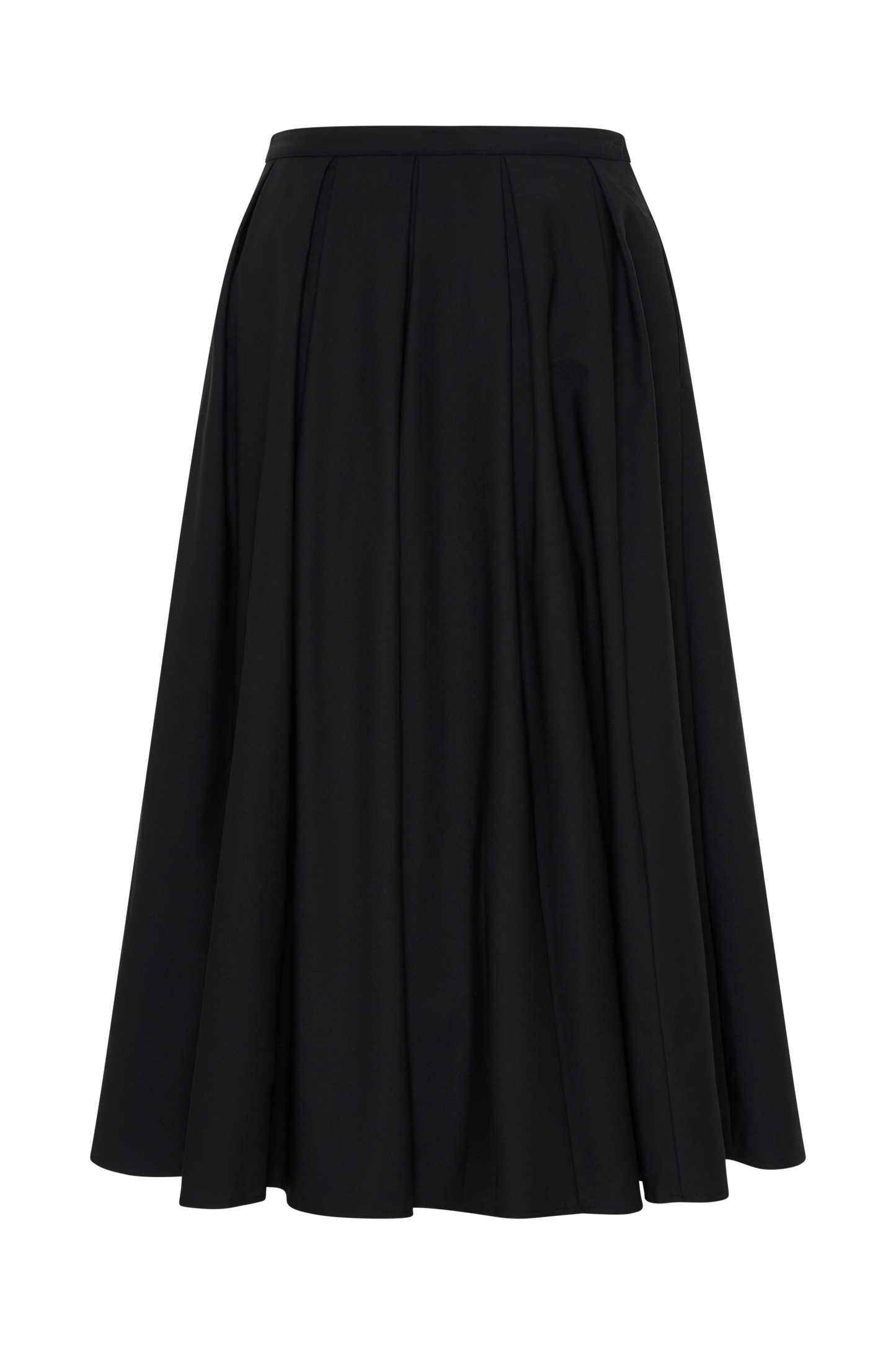 ROF Clarence Keten A-Line Maxi Etek - Siyah