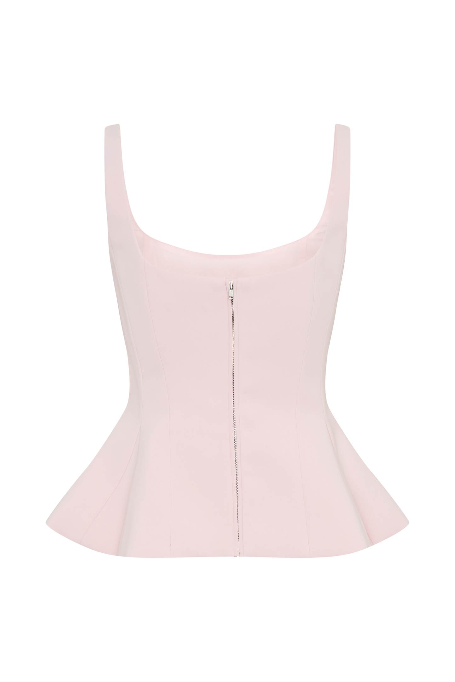 ROF Korrie Suit Peplum Üst - Pudra Pembesi