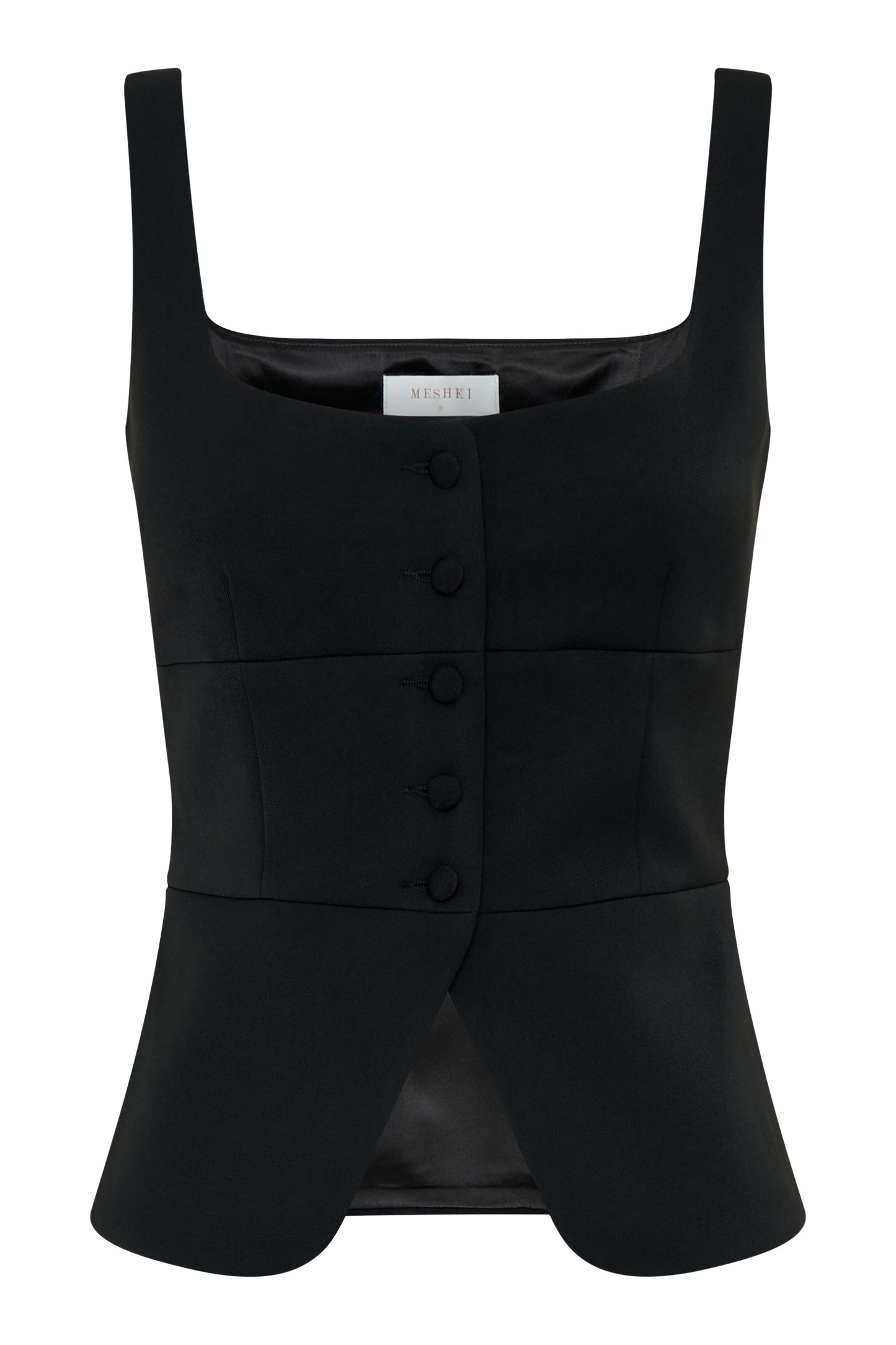 ROF Sunny Takım Peplum Üst - Siyah