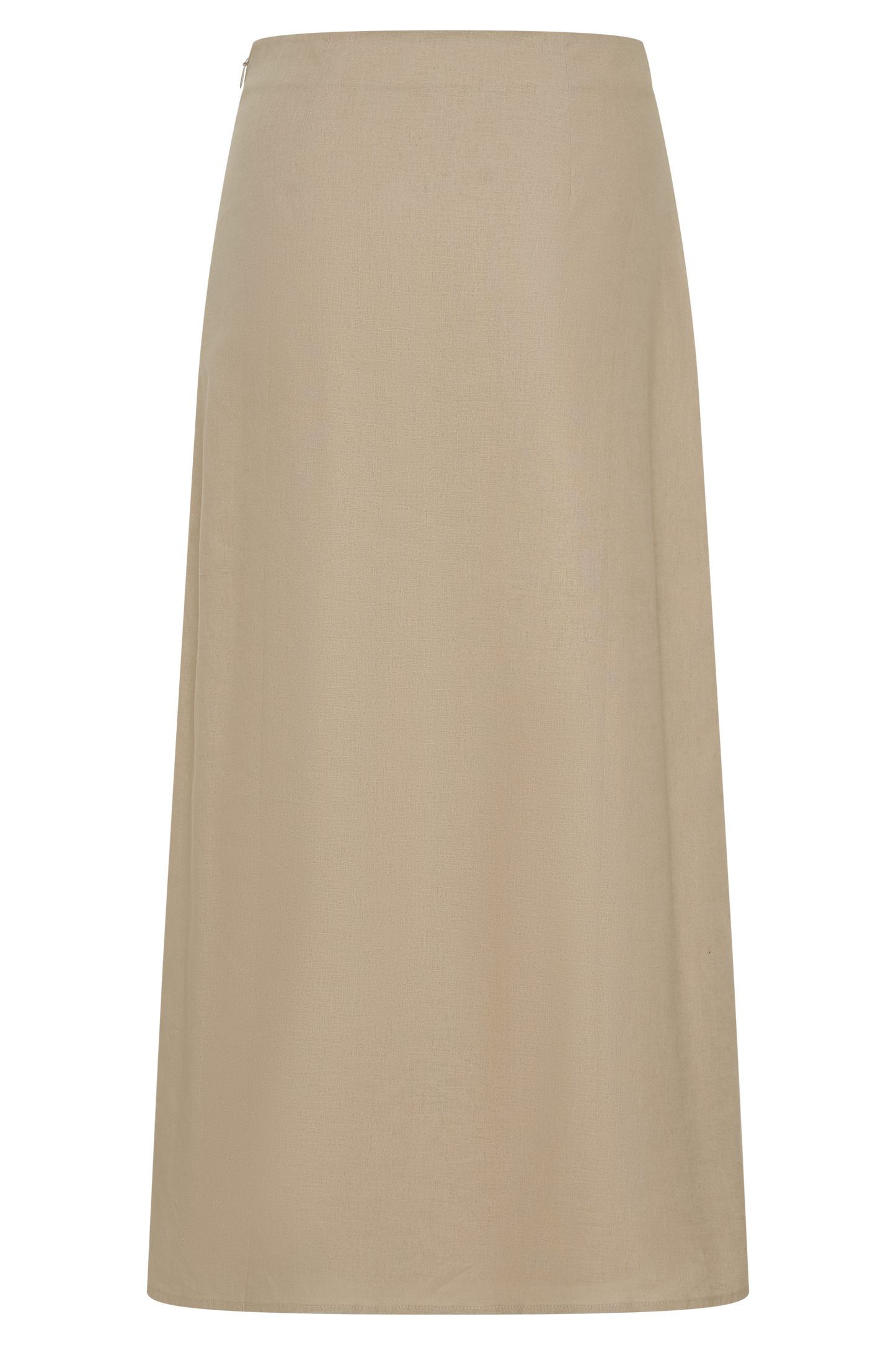 ROF Dora Keten Midi Etek - Naturel