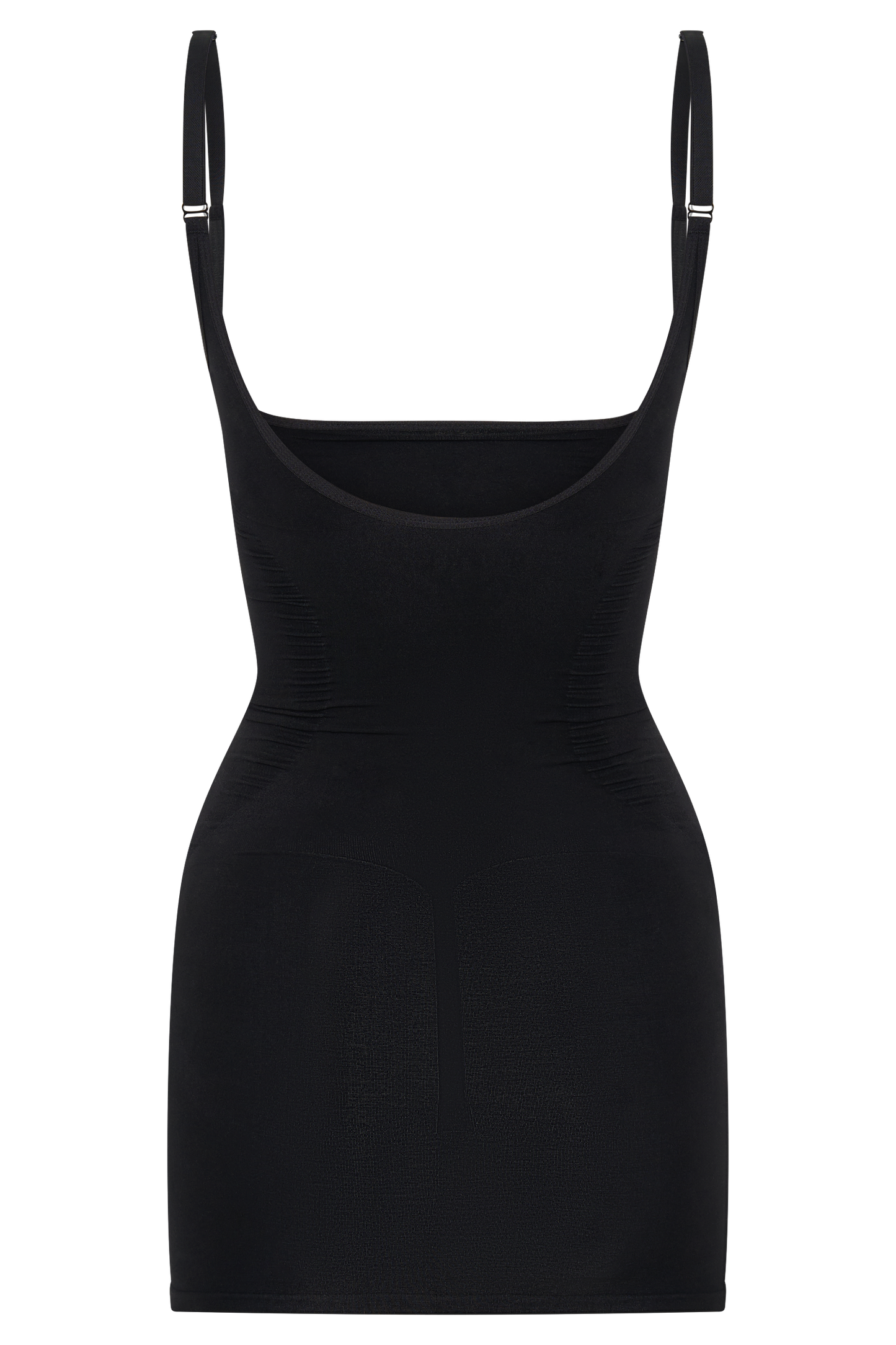 ROF Jocelyn Sırtı Açık Shapewear Mini Elbise - Siyah