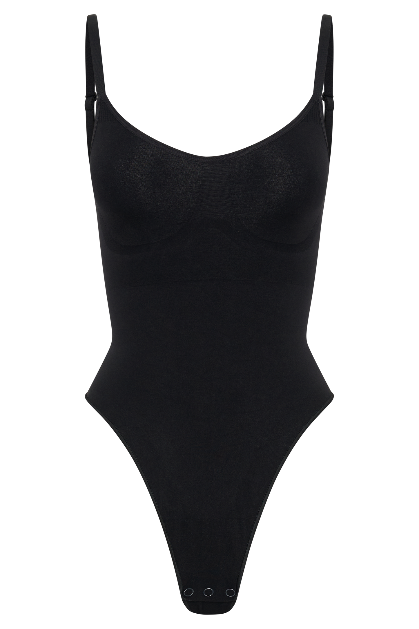 ROF Alyssa Sırtı Açık Shapewear Bodysuit - Siyah