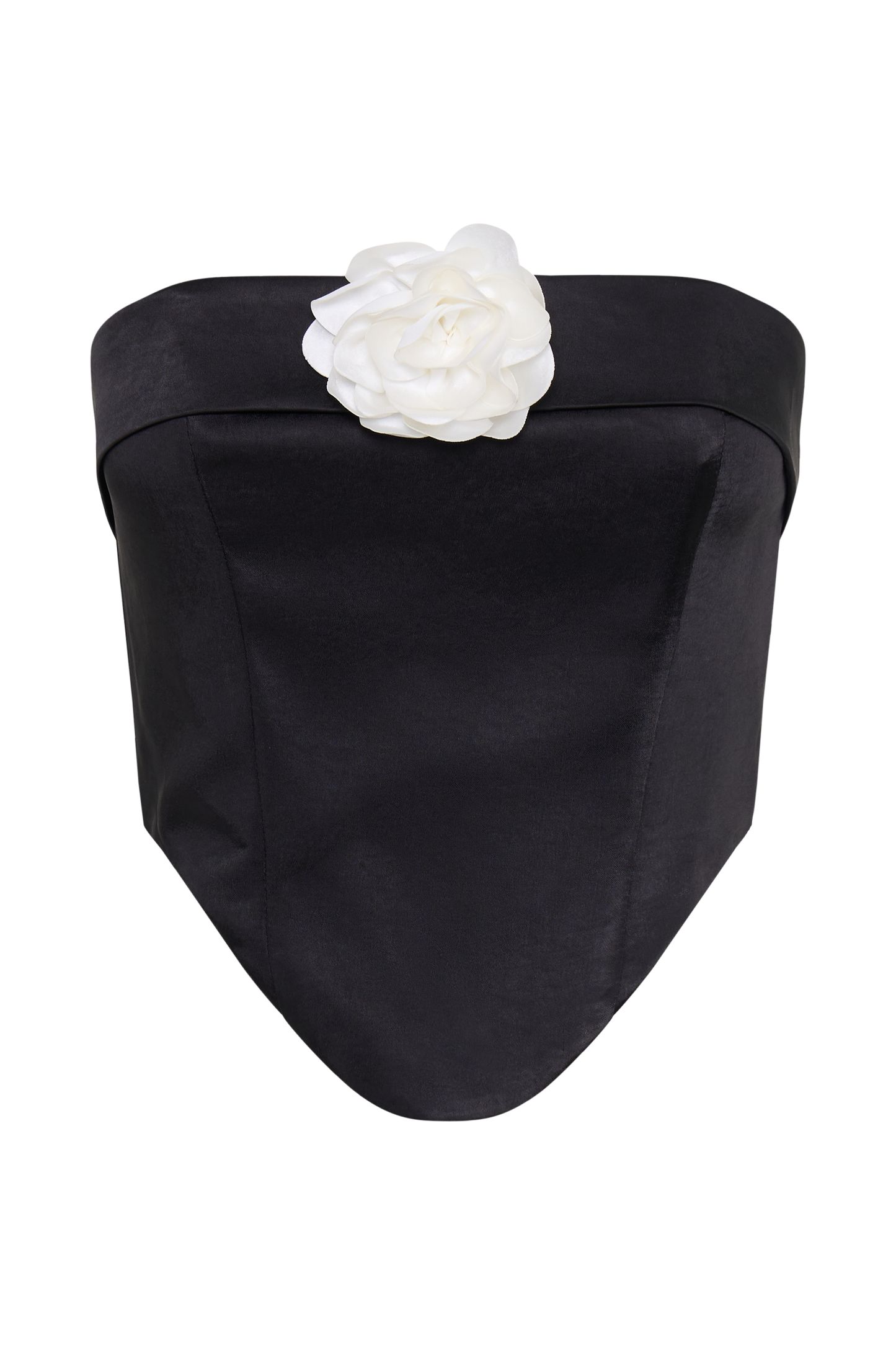 ROF Margot Straplez Rose Korse - Siyah