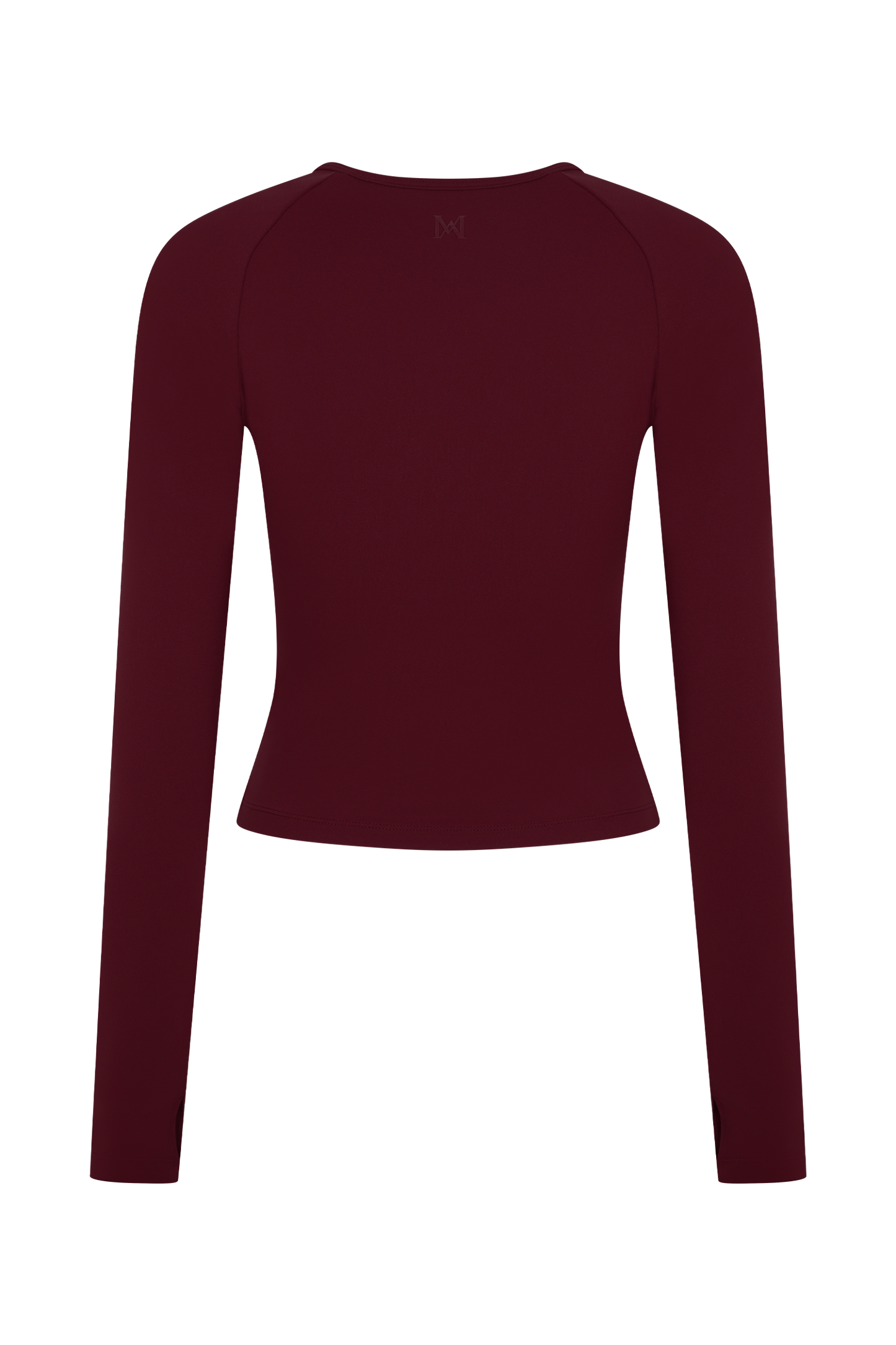 ROF Eliana Uzun Kollu Aktif Üst - Bordo