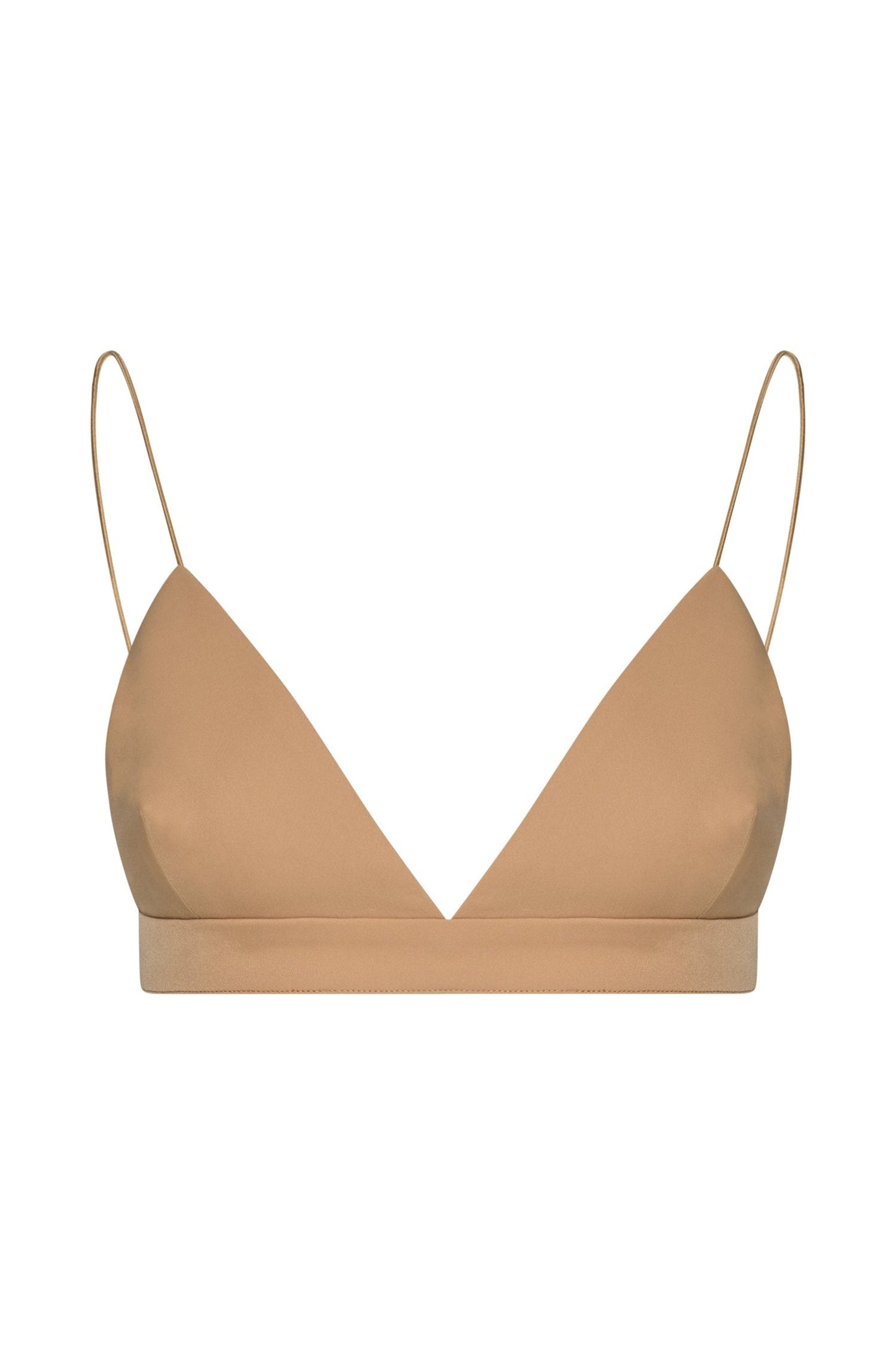 ROF Cynthia Üçgen Bralet - Camel