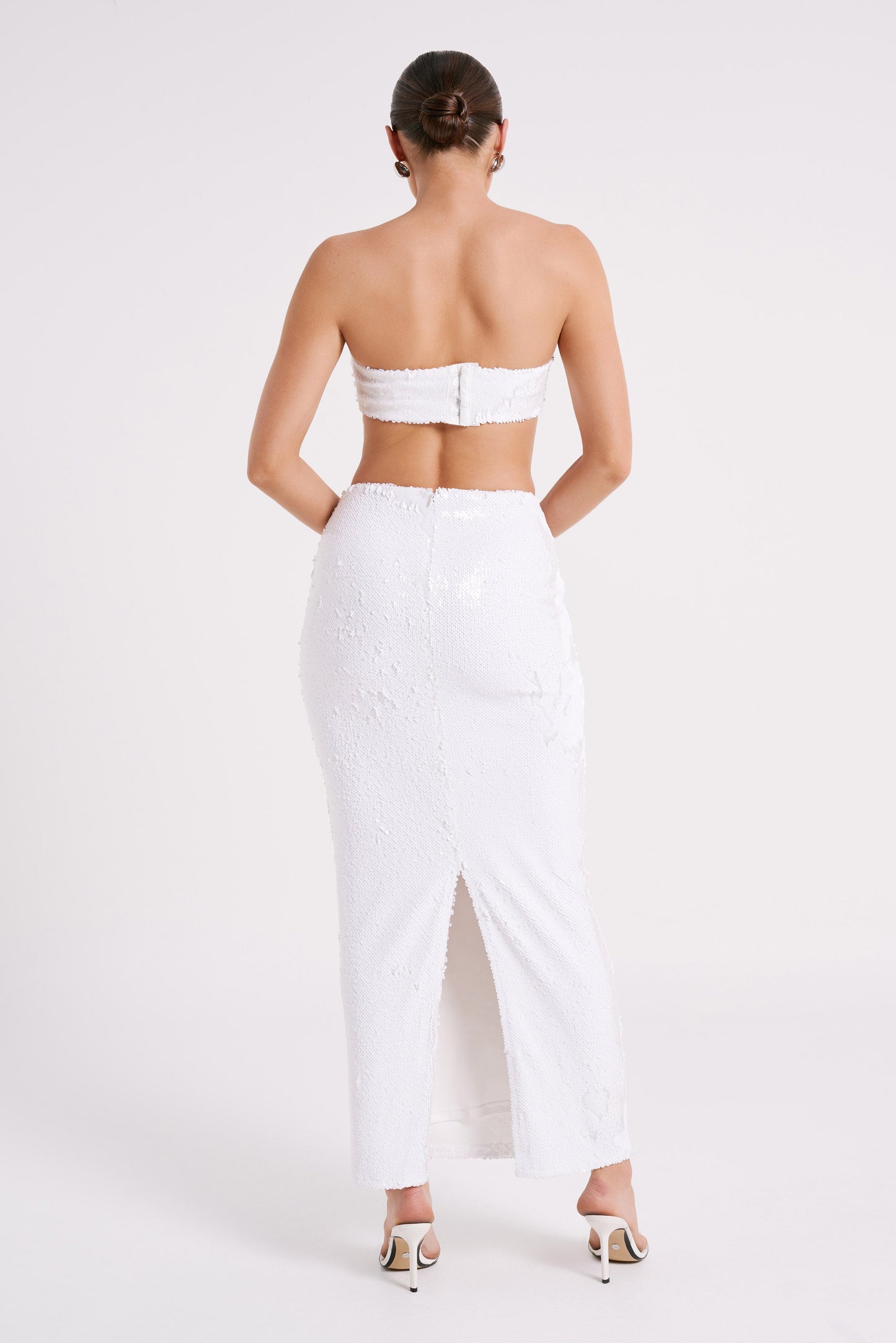 ROF Emerie Straplez Payet Bandeau - Beyaz