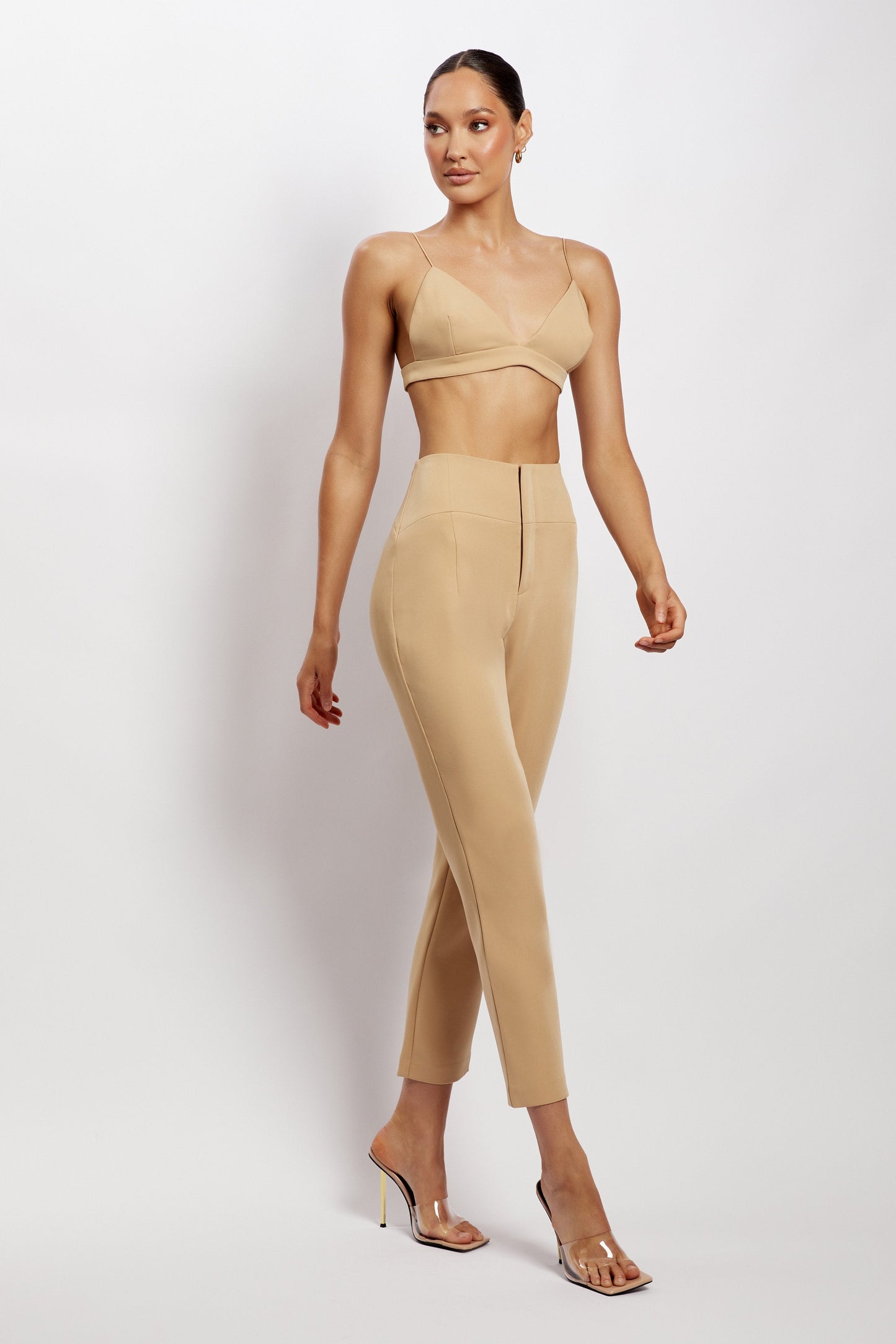 ROF Cynthia Üçgen Bralet - Camel