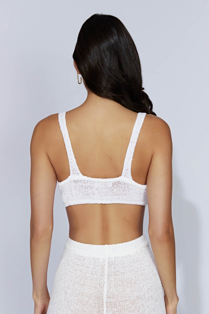 ROF Mary Örgü Bralet - Beyaz