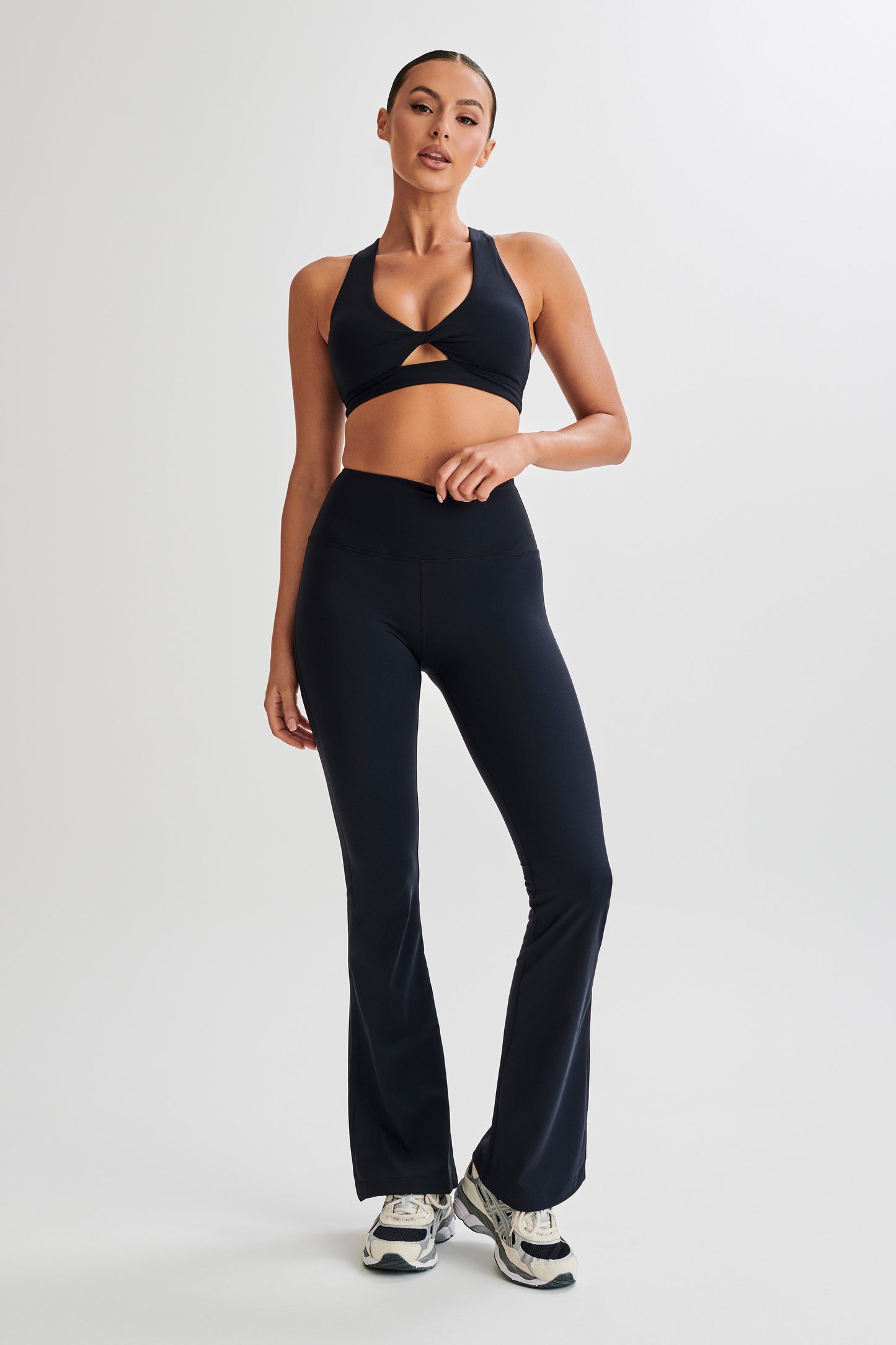 ROF Jesse Flared Yoga Pantolonu - Siyah