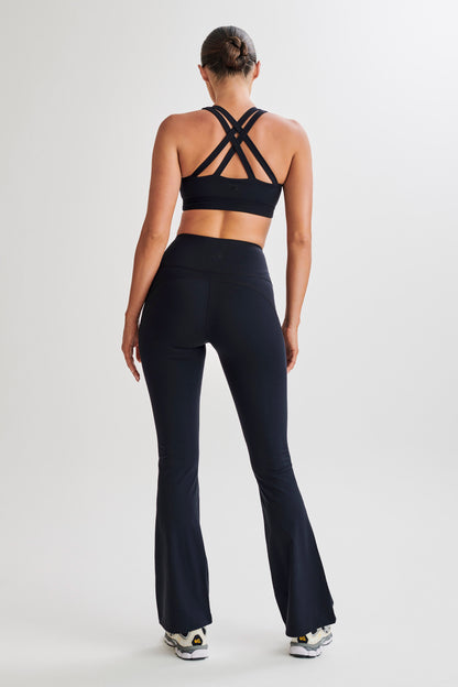 ROF Jesse Flared Yoga Pantolonu - Siyah