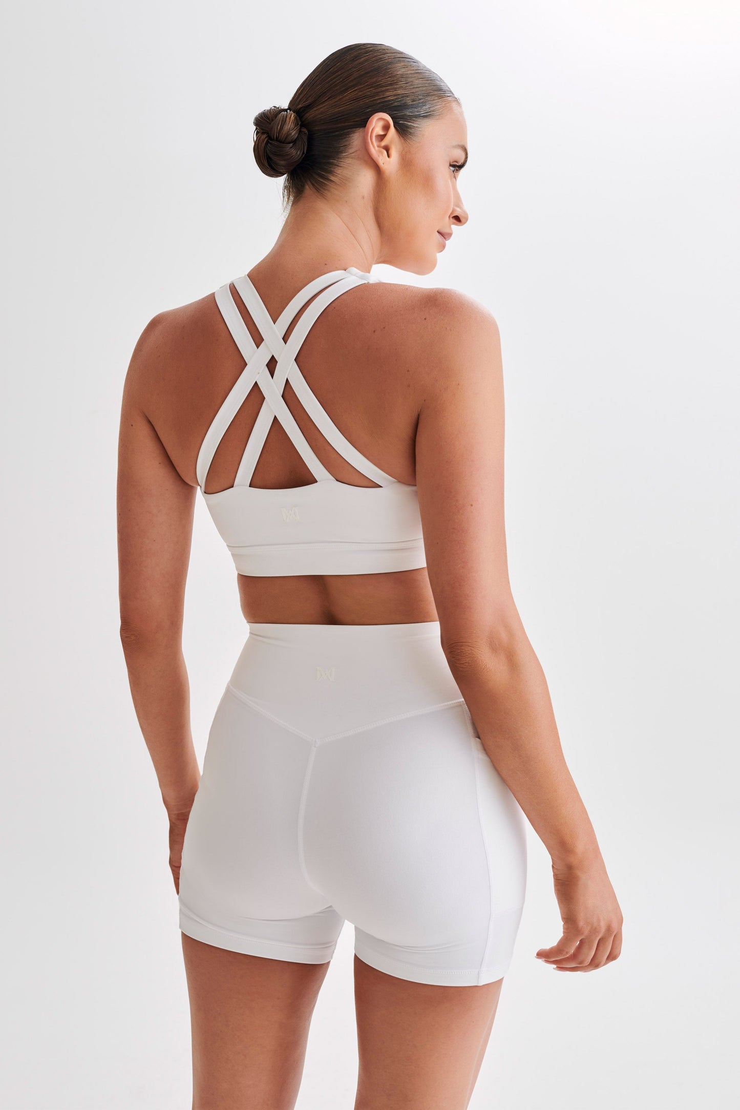 ROF Jackie Twist Crop Top - Beyaz