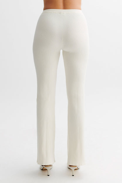 ROF Calypso Örgü Pantolon - Fildişi