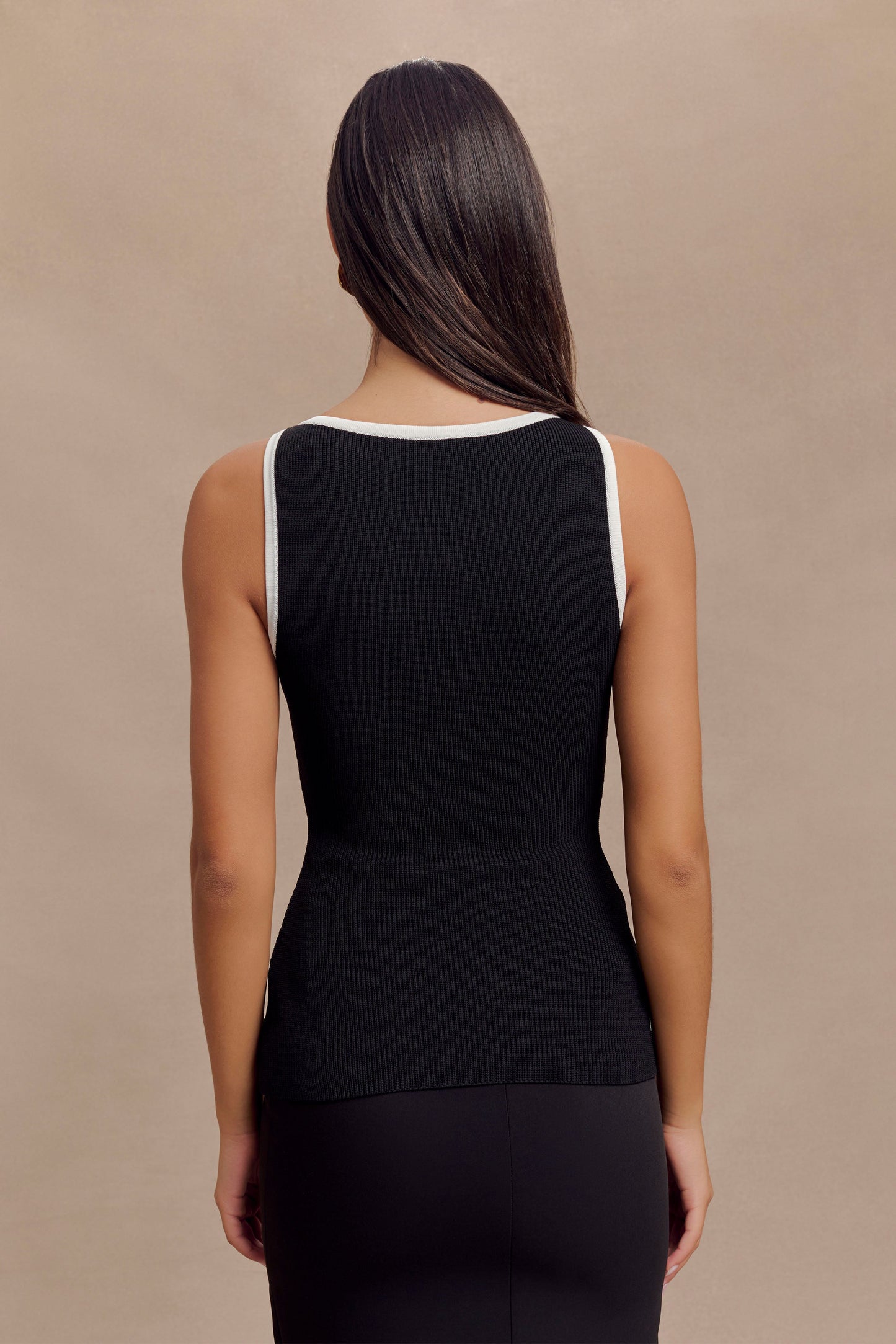 ROF Sawyer Longline Üst - Siyah/Beyaz