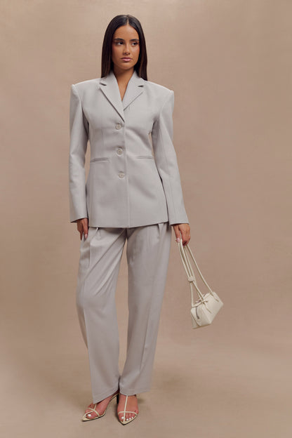 ROF Bellamy Cinched Blazer - Gri