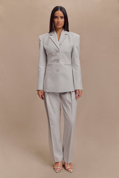 ROF Bellamy Cinched Blazer - Gri