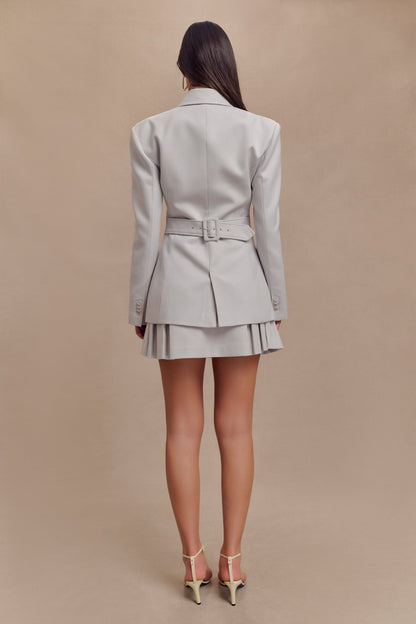 ROF Bellamy Cinched Blazer - Gri