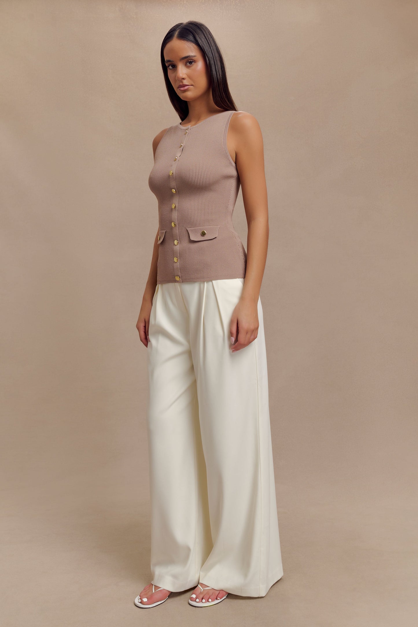 ROF Sawyer Longline Üst - Taupe