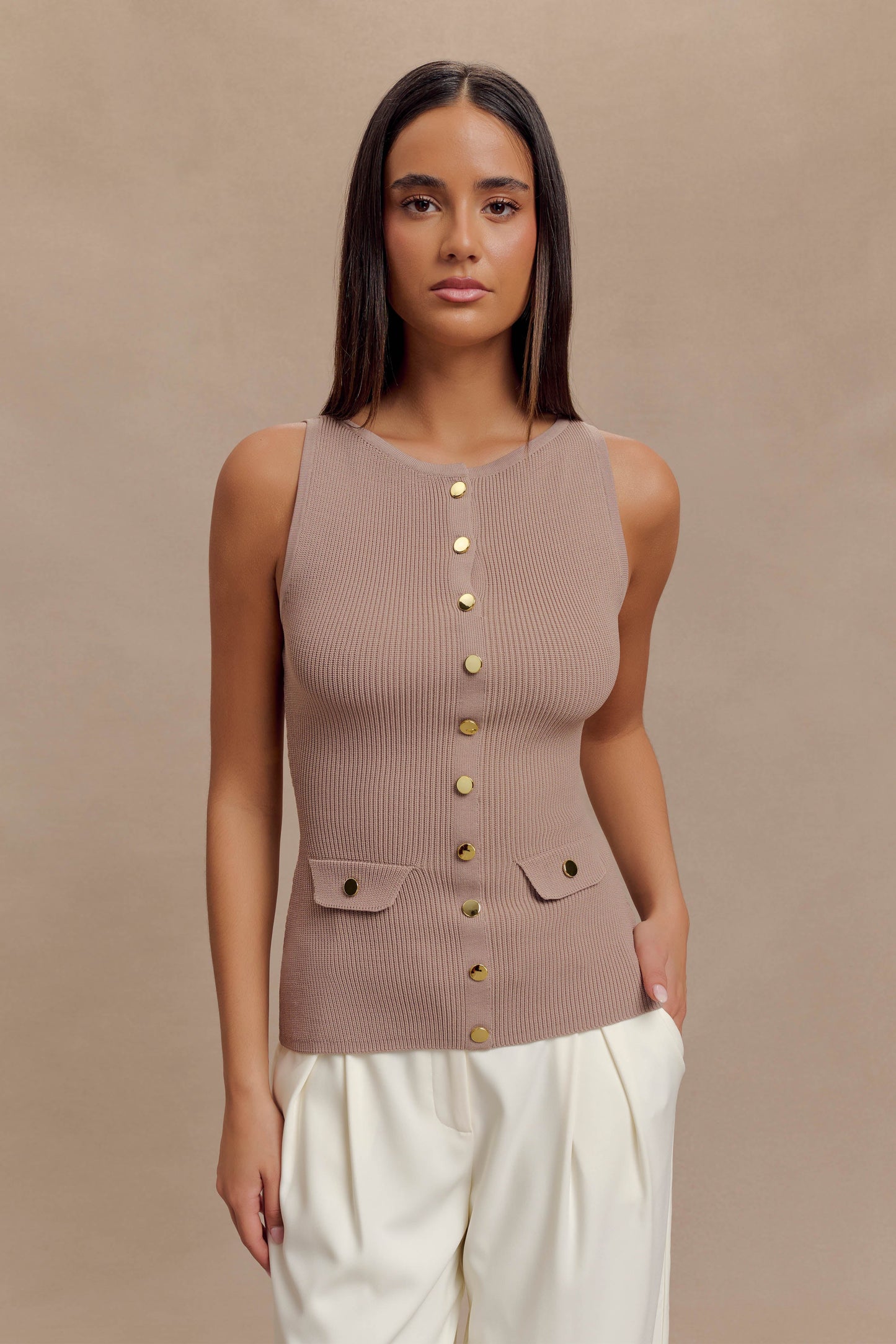 ROF Sawyer Longline Üst - Taupe