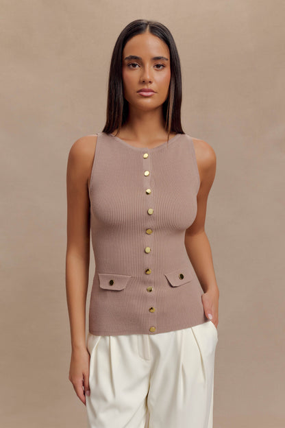 ROF Sawyer Longline Üst - Taupe