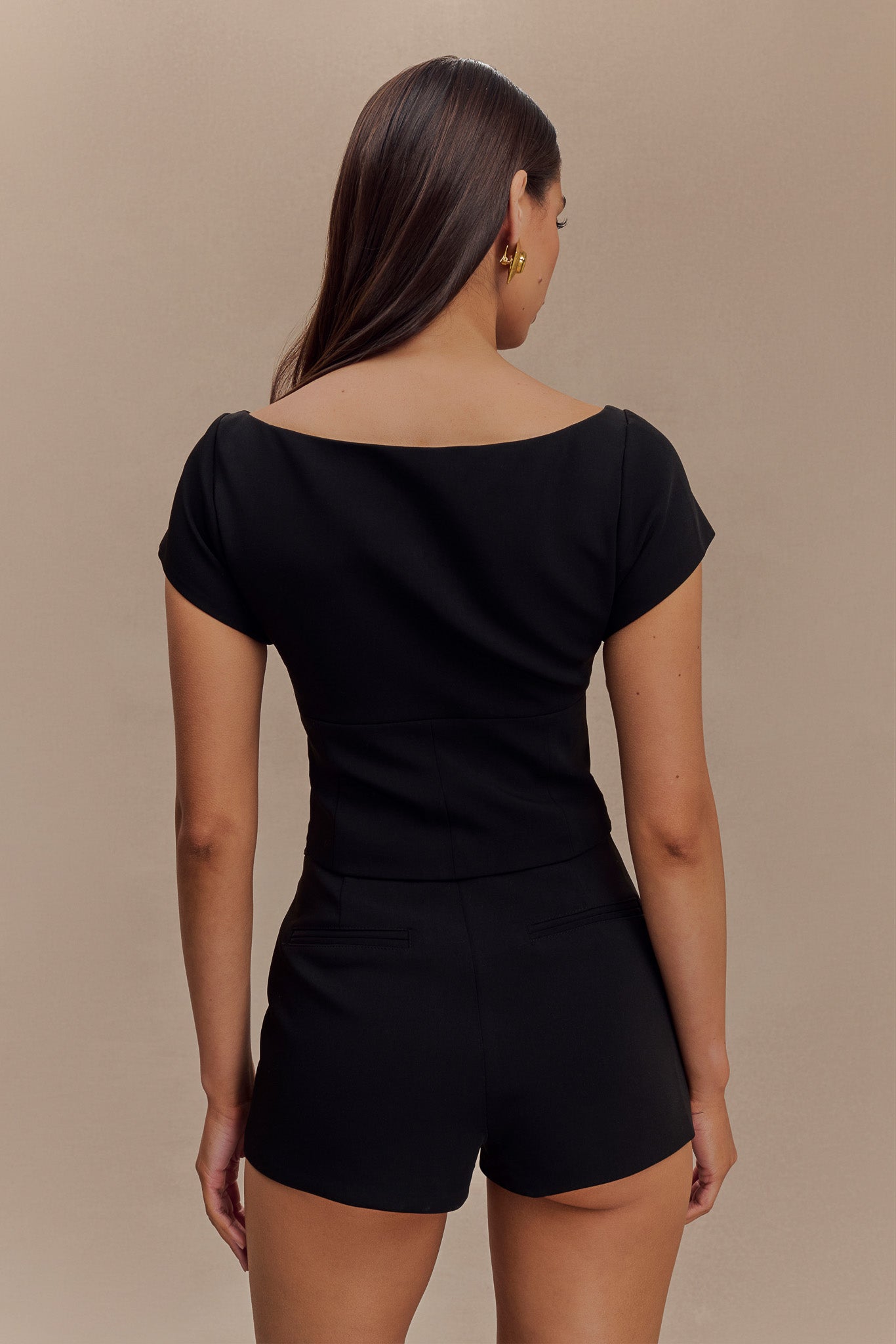 ROF Celeste Pantolon Şort - Siyah