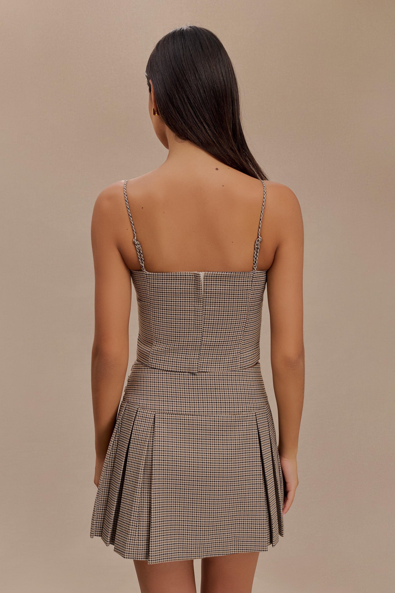ROF Aberley Crop Top - Tan Kareli