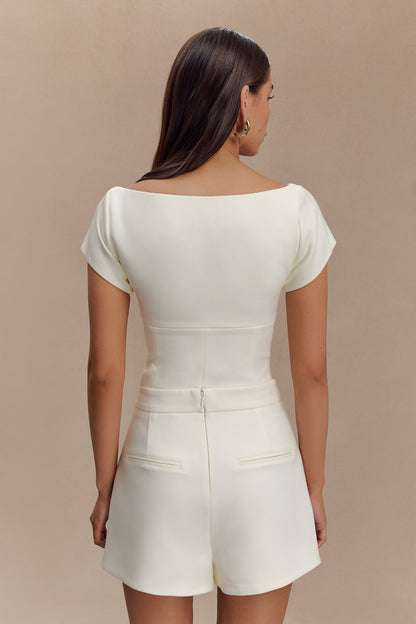 ROF Celene Toka Skort - Fildişi
