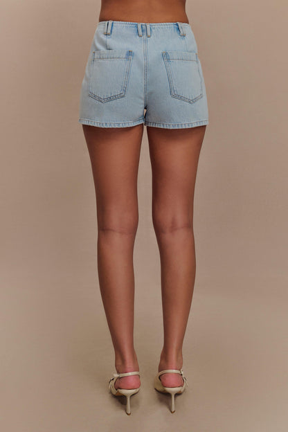 ROF Tobias Denim Şort - Açık Mavi