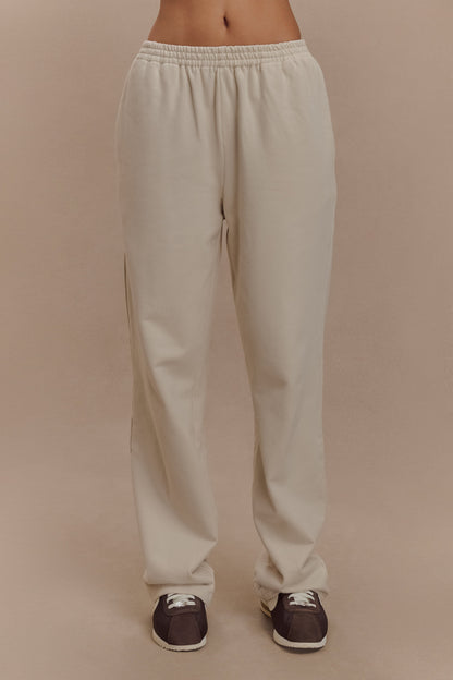 ROF Blake Düz Bacak Jogger Pantolon - Taş