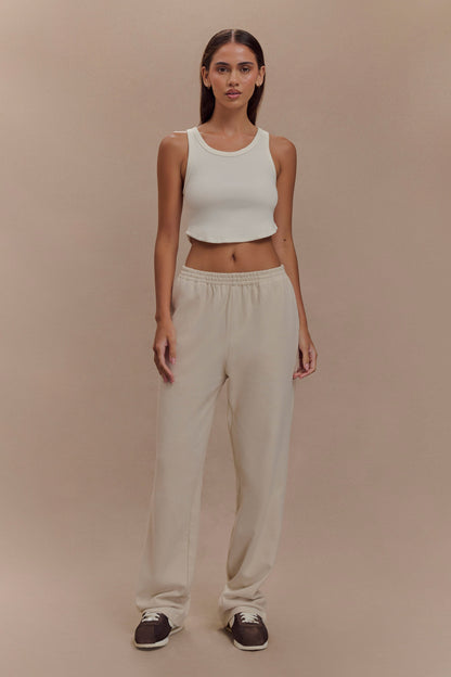 ROF Blake Düz Bacak Jogger Pantolon - Taş