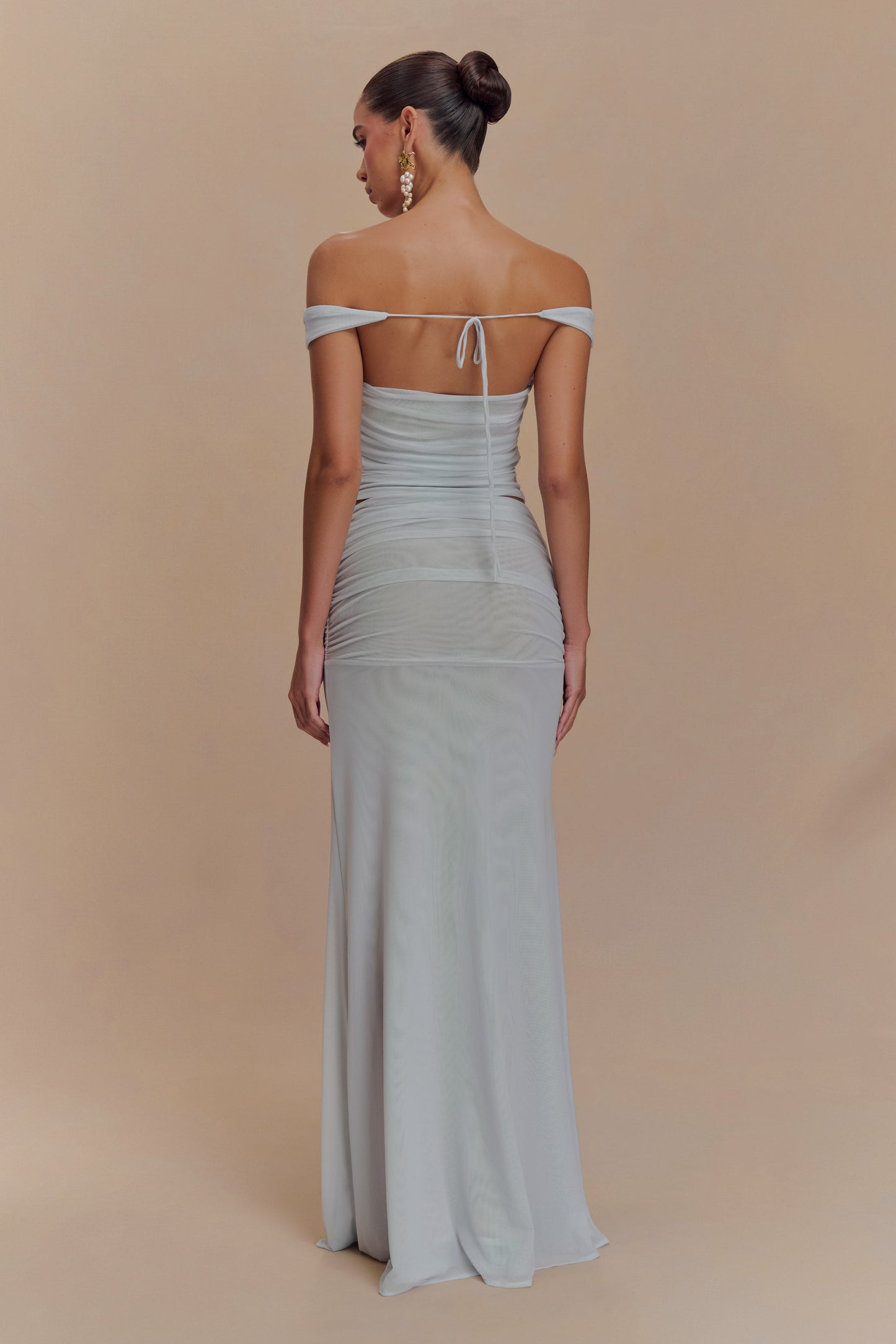 ROF Brooklyn File Crop Top - Soluk Mavi