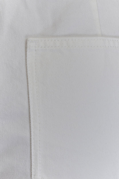 ROF Caitlin Mid Bel Denim Flare Jeans - Beyaz