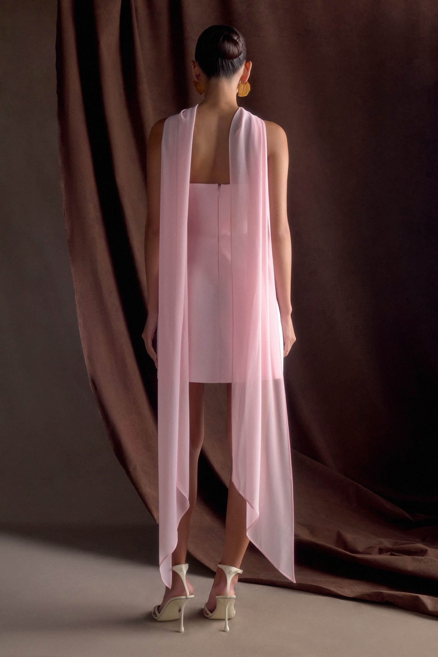 ROF Orellia Straplez Takım Elbise Mini Elbise - Soft Pembe