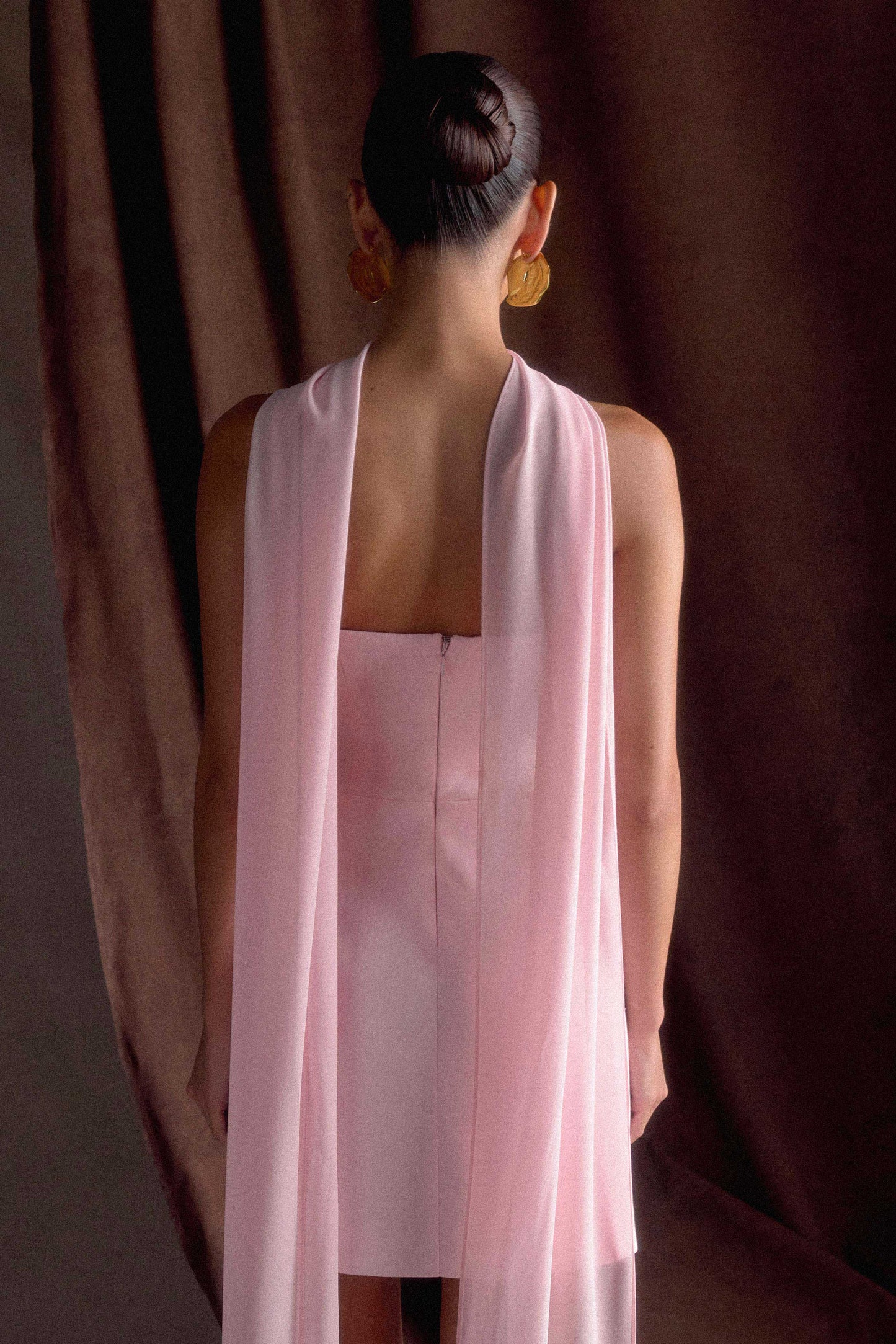 ROF Orellia Straplez Takım Elbise Mini Elbise - Soft Pembe