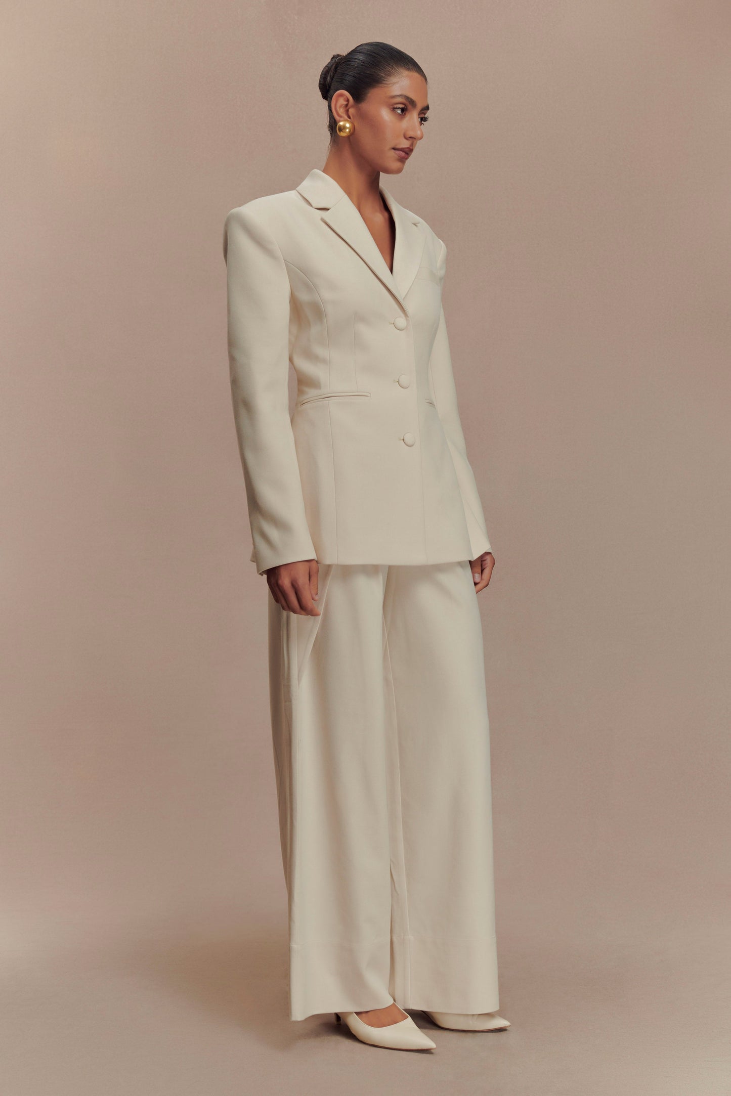 ROF Bellamy Cinched Blazer - Ayran
