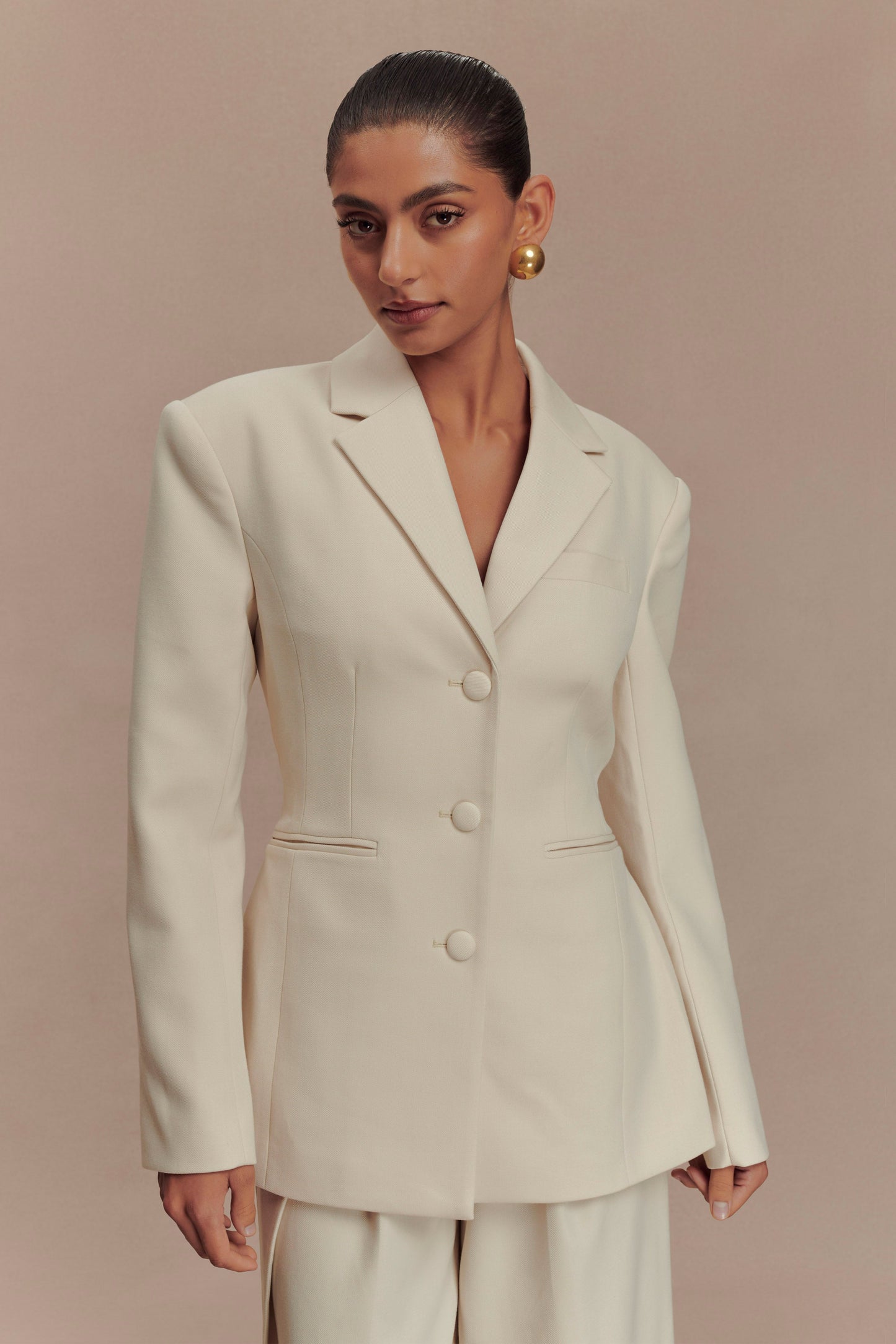 ROF Bellamy Cinched Blazer - Ayran