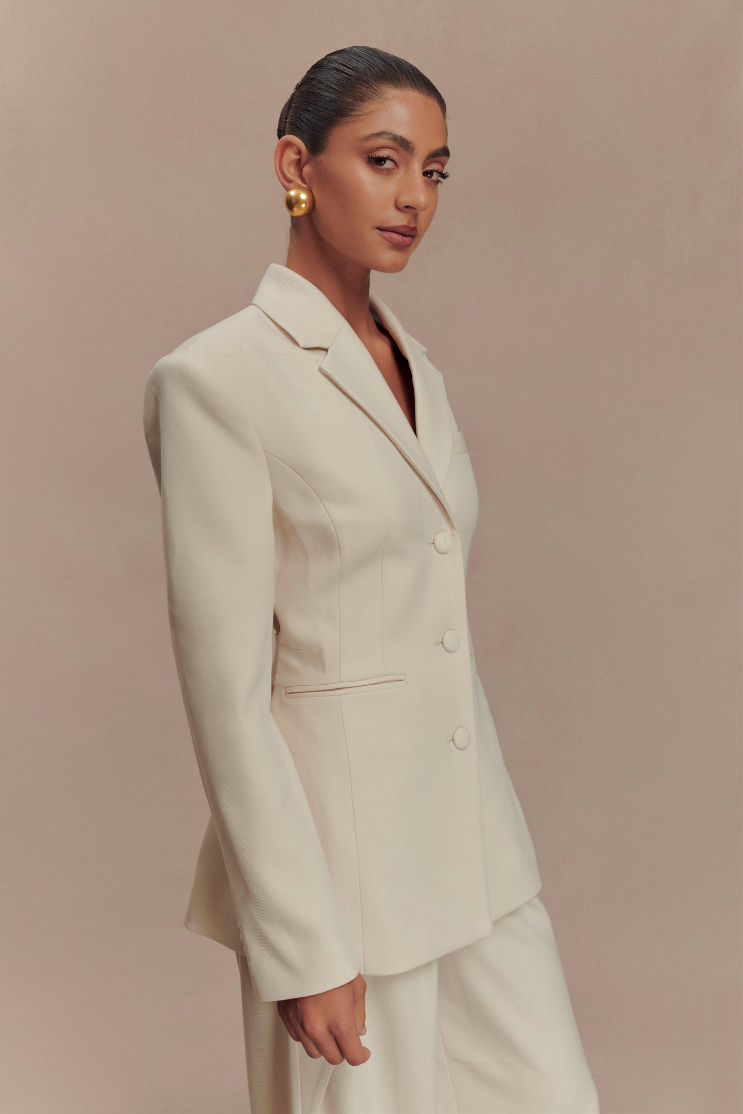 ROF Bellamy Cinched Blazer - Ayran