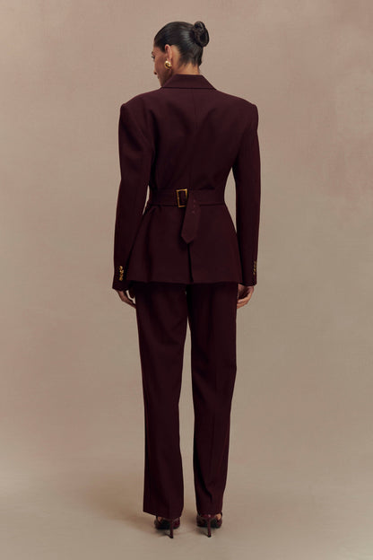 ROF Bellamy Cinched Blazer - Maun