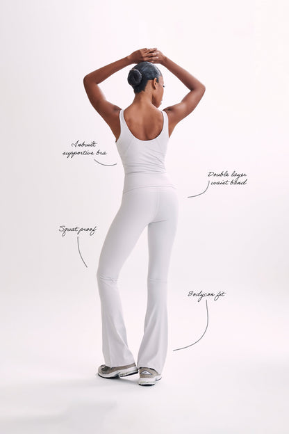 ROF Jesse Flared Yoga Pantolonu - Buz Grisi