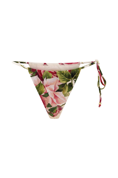 ROF Andie Dantelli Telli Yan Bikini Altı - Sonia Rose Print