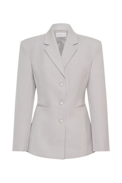 ROF Bellamy Cinched Blazer - Gri